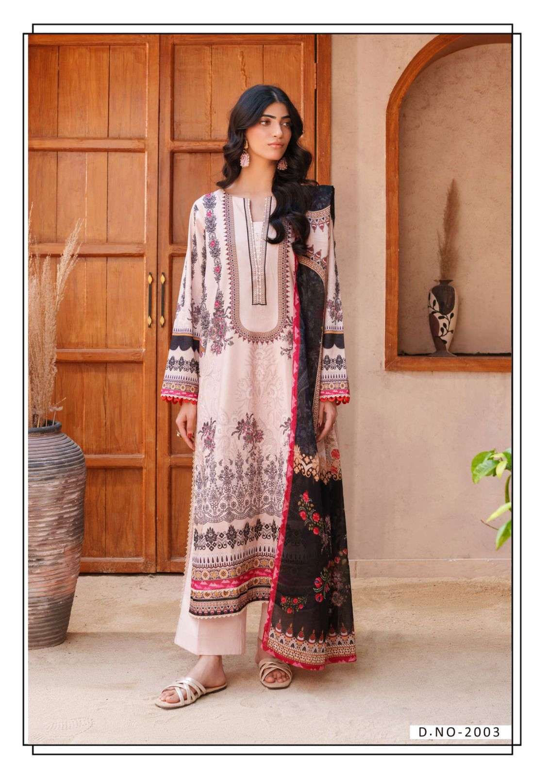 HALA TRADERS RANG E BAHAR VOL 2 COTTON DIGITAL KARACHI PRINTS SALWAR SUIT