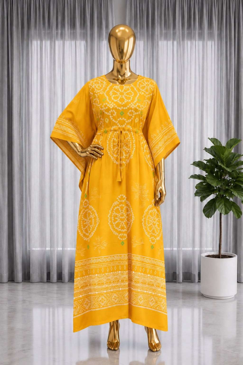 INLI KAFTAN VOL 9.0 CREPE PRINTS FANCY WEAR LONG KAFTAN 