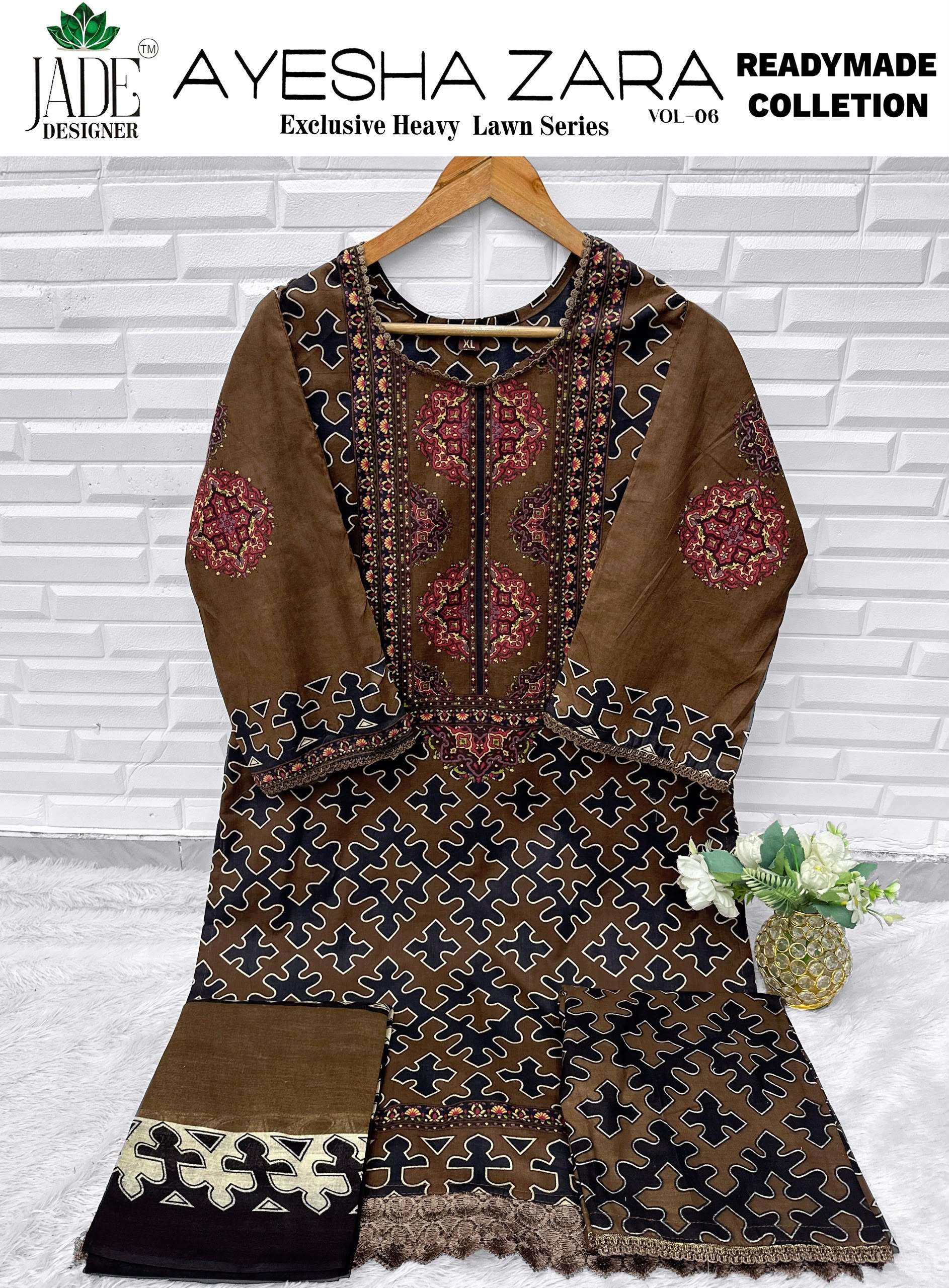 JADE AYESHA ZARA VOL 6 READY MADE COLLECTION