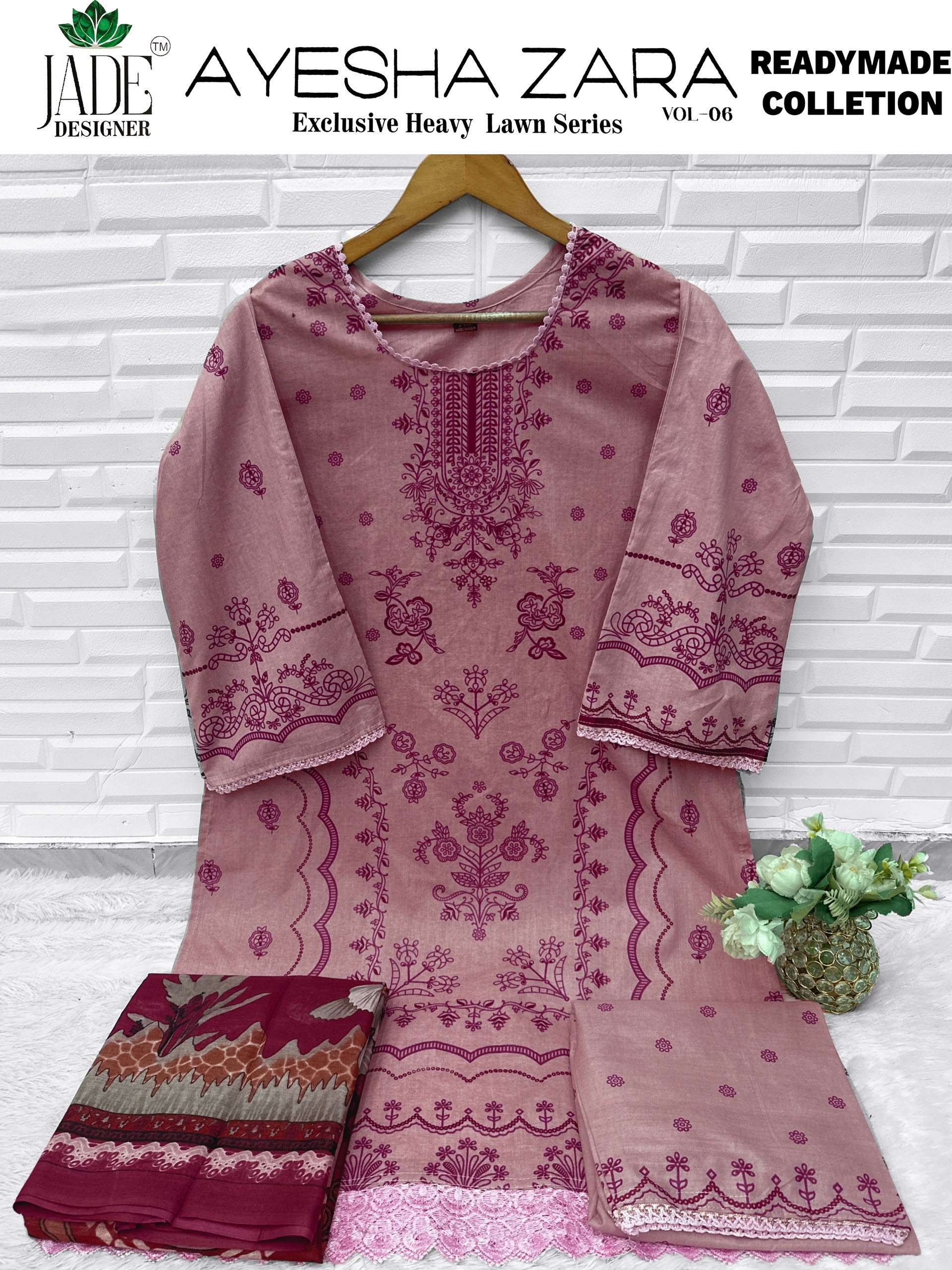 JADE AYESHA ZARA VOL 6 READY MADE COLLECTION