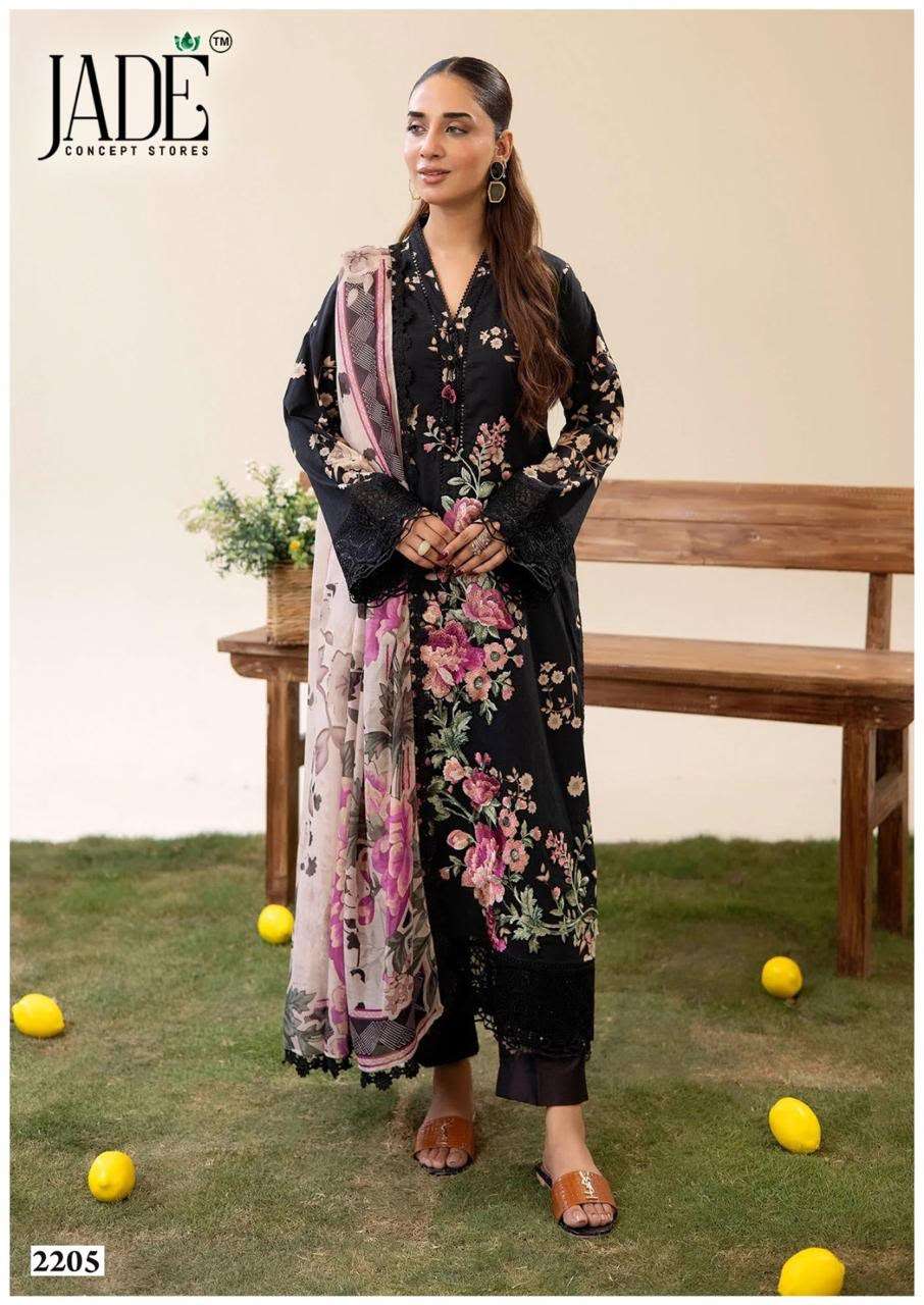 JADE BIN SAEED HEAVY COTTON LUXURY COLLECTION VOL 22 COTTON DIGITAL PRINT SALWAR SUIT