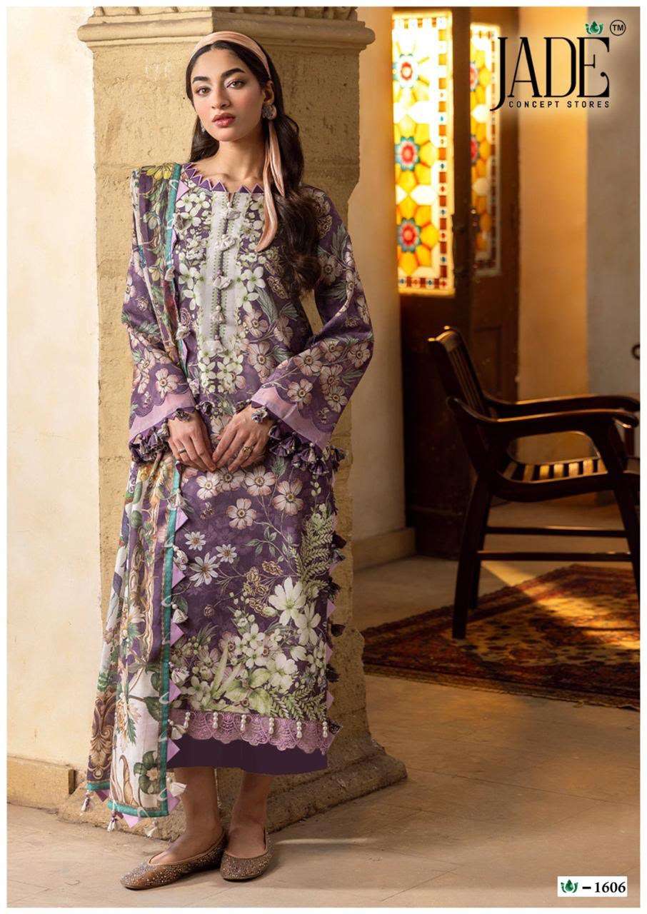 JADE CRIMSON EXCLUSIVE HEAVY LAWN COLLECTION VOL 16 NEW DESIGNS 