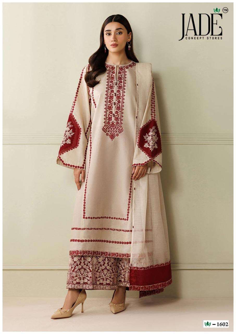 JADE CRIMSON EXCLUSIVE HEAVY LAWN COLLECTION VOL 16 NEW DESIGNS 