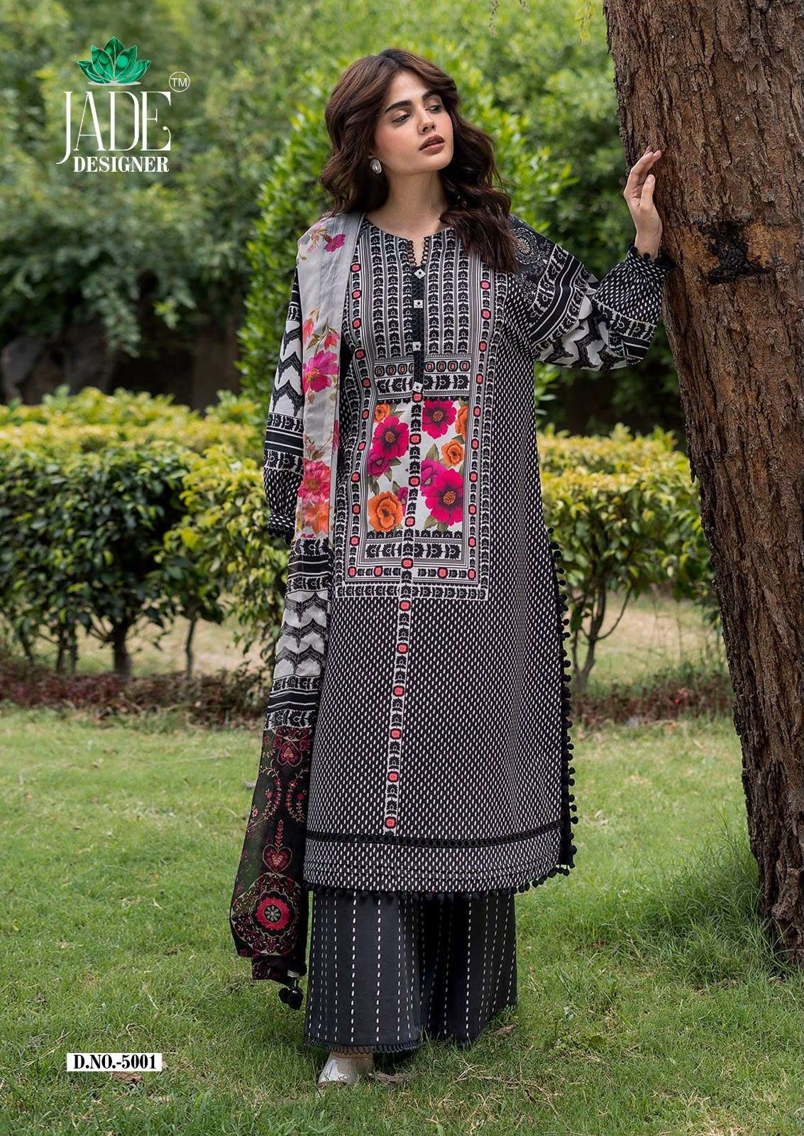 JADE DESIGNER NOOR AHMED VOL 5 LAWN COTTON DIGITAL KARACHI PRINT SALWAR SUIT