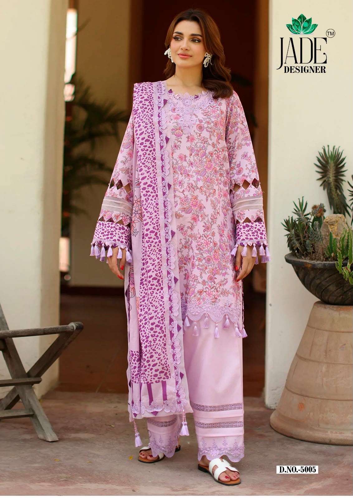 JADE DESIGNER NOOR AHMED VOL 5 LAWN COTTON DIGITAL KARACHI PRINT SALWAR SUIT