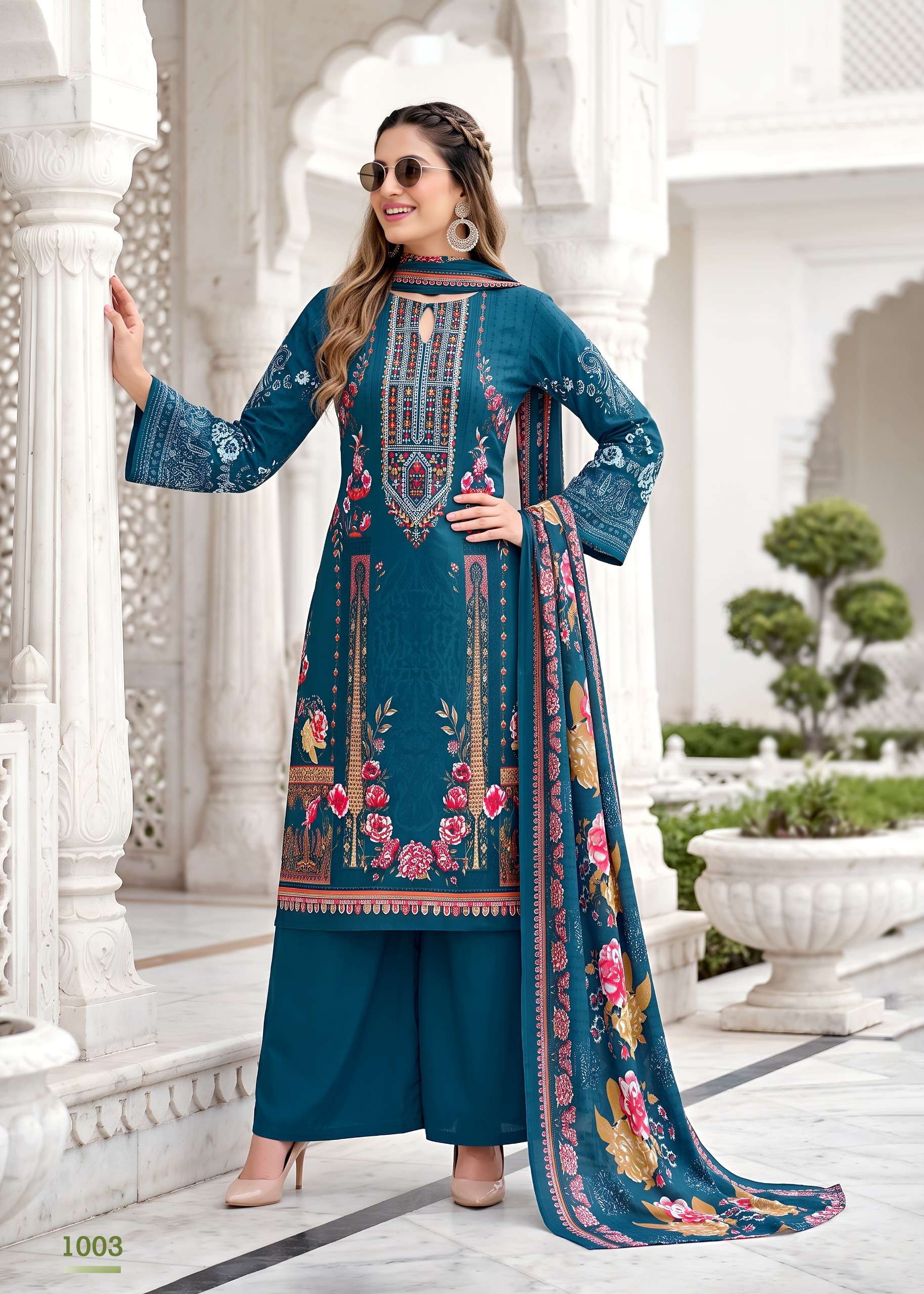 KAVYA‎ KALA COUTURE NAZAKAT COTTON DIGITAL PRINTS SALWAR SUIT 