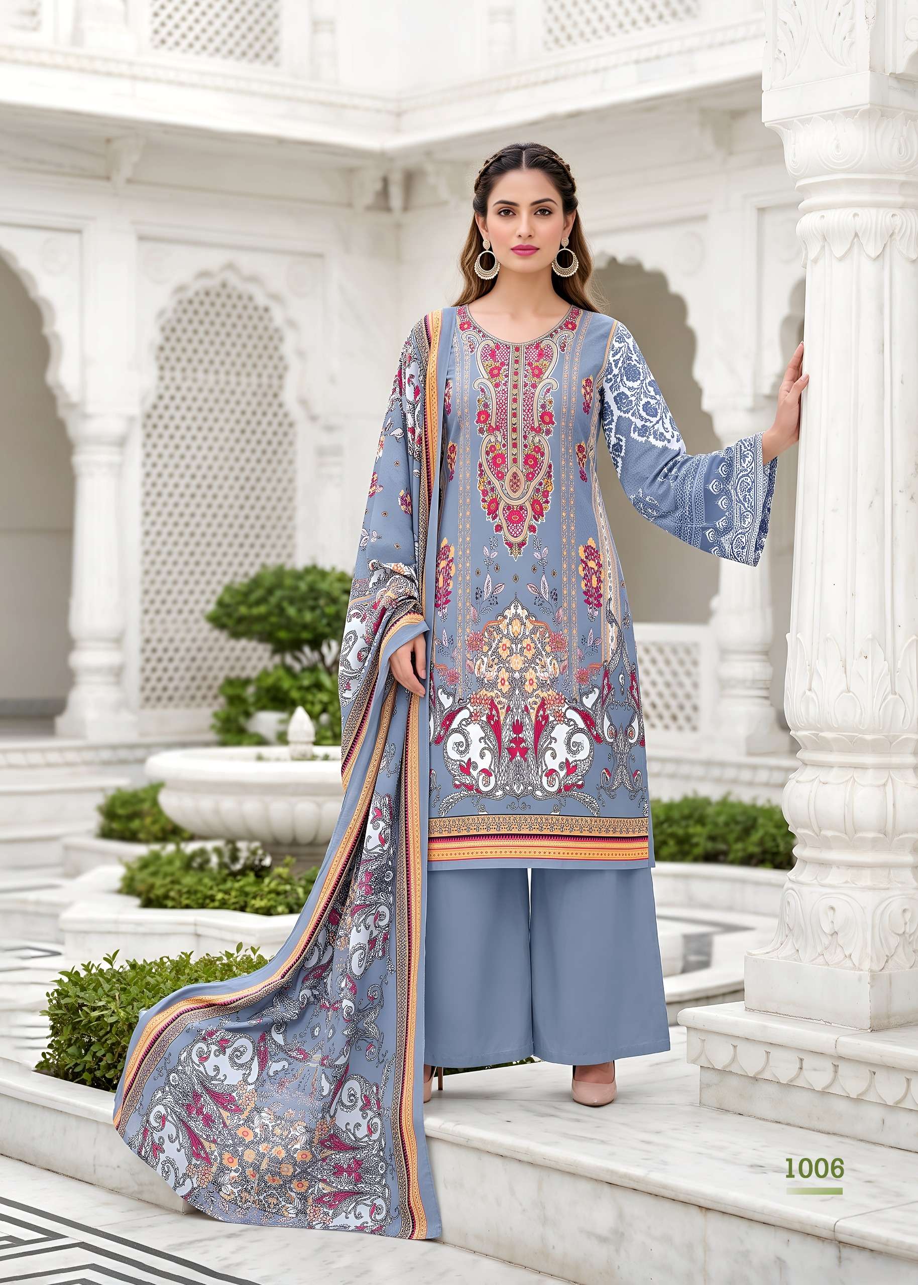 KAVYA‎ KALA COUTURE NAZAKAT COTTON DIGITAL PRINTS SALWAR SUIT 