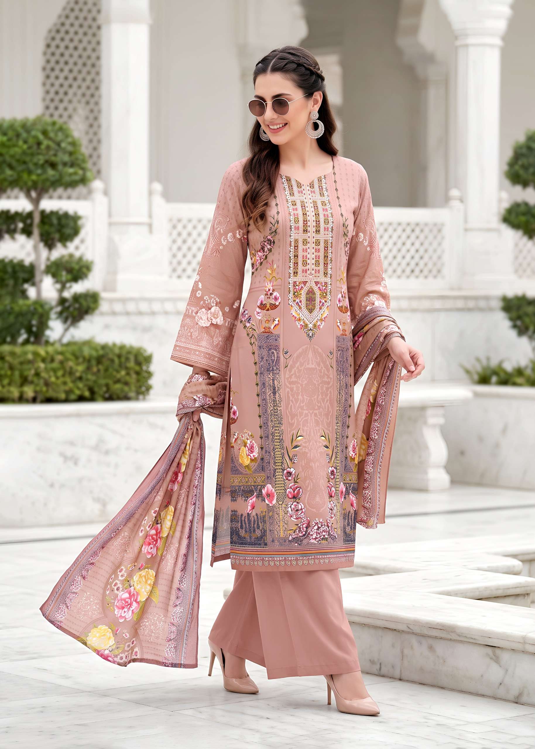 KAVYA‎ KALA COUTURE NAZAKAT COTTON DIGITAL PRINTS SALWAR SUIT 