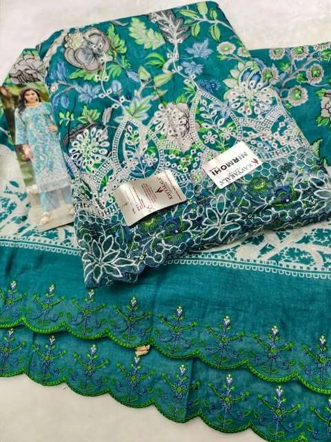 KAVYA KALA NIRMOHI VOL 5 LAWN COTTON DIGITAL PRINTS WITH WORKS SUIT