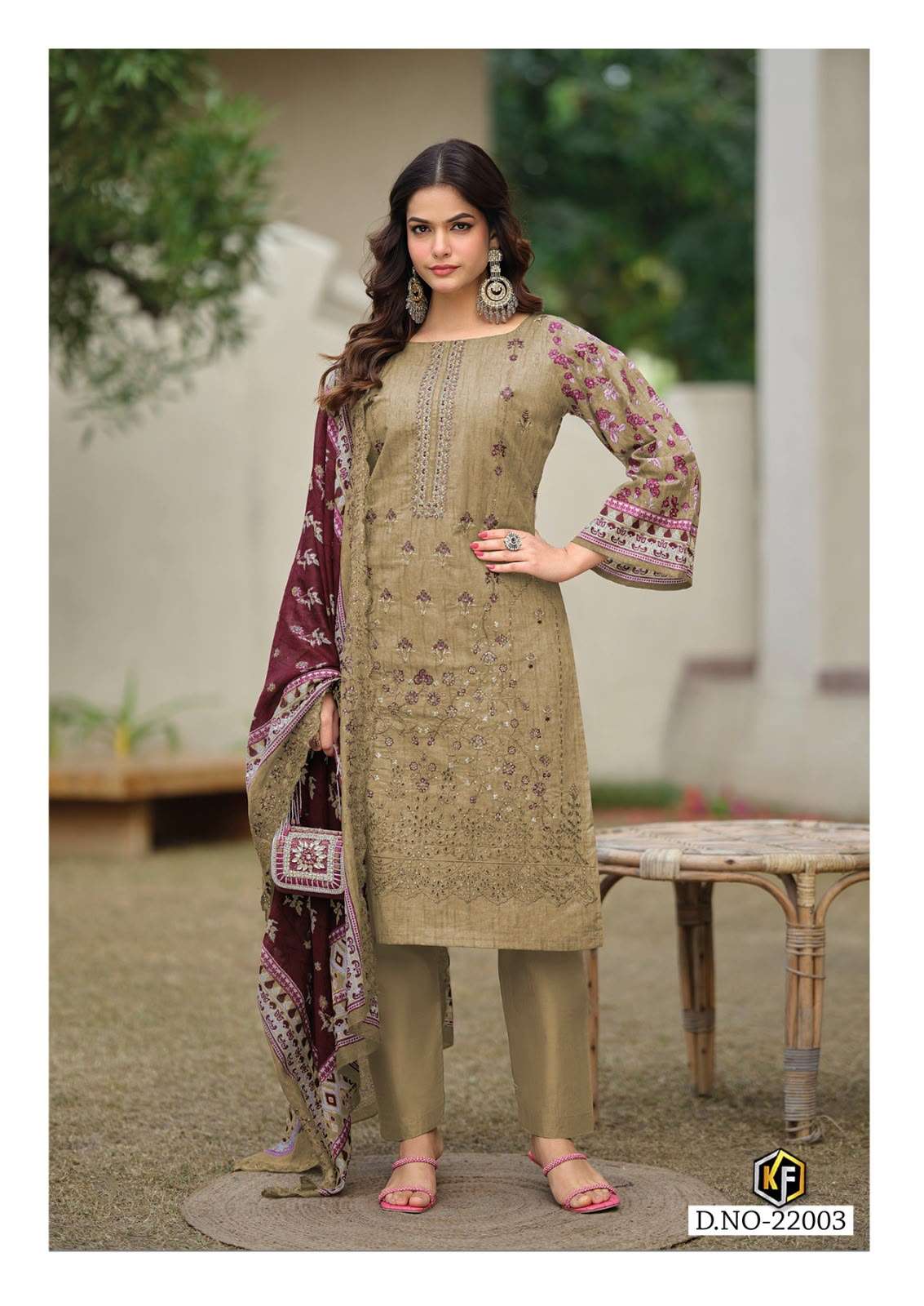 KEVAL FAB MARYUM & MARIA VOL 22 COTTON DIGITAL PRINTS SALWAR SUIT