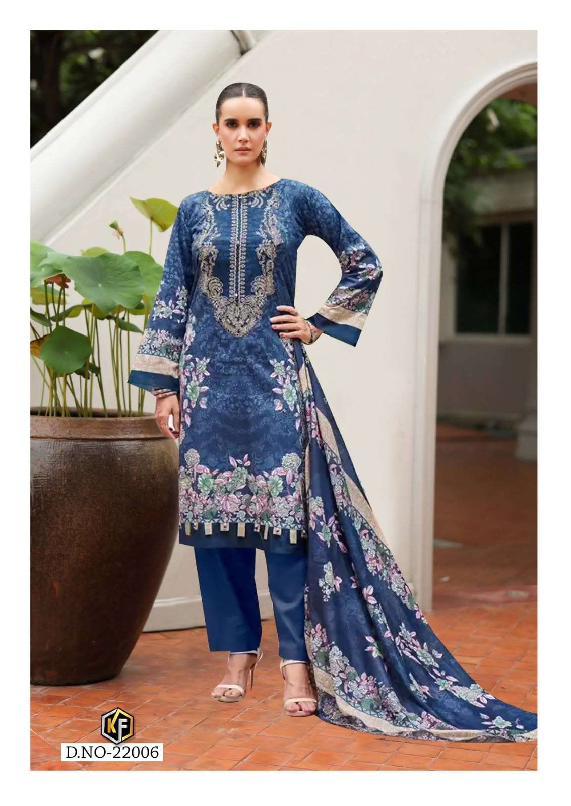 KEVAL FAB MARYUM & MARIA VOL 22 COTTON DIGITAL PRINTS SALWAR SUIT