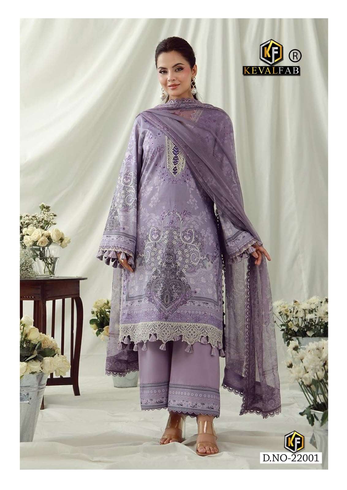 KEVAL FAB MARYUM & MARIA VOL 22 COTTON DIGITAL PRINTS SALWAR SUIT