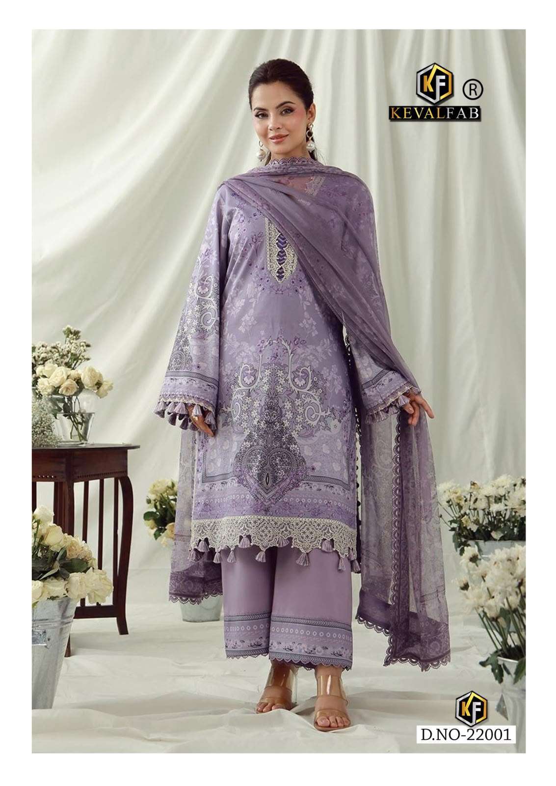 KEVAL FAB MARYUM & MARIA VOL 22 COTTON DIGITAL PRINTS SALWAR SUIT