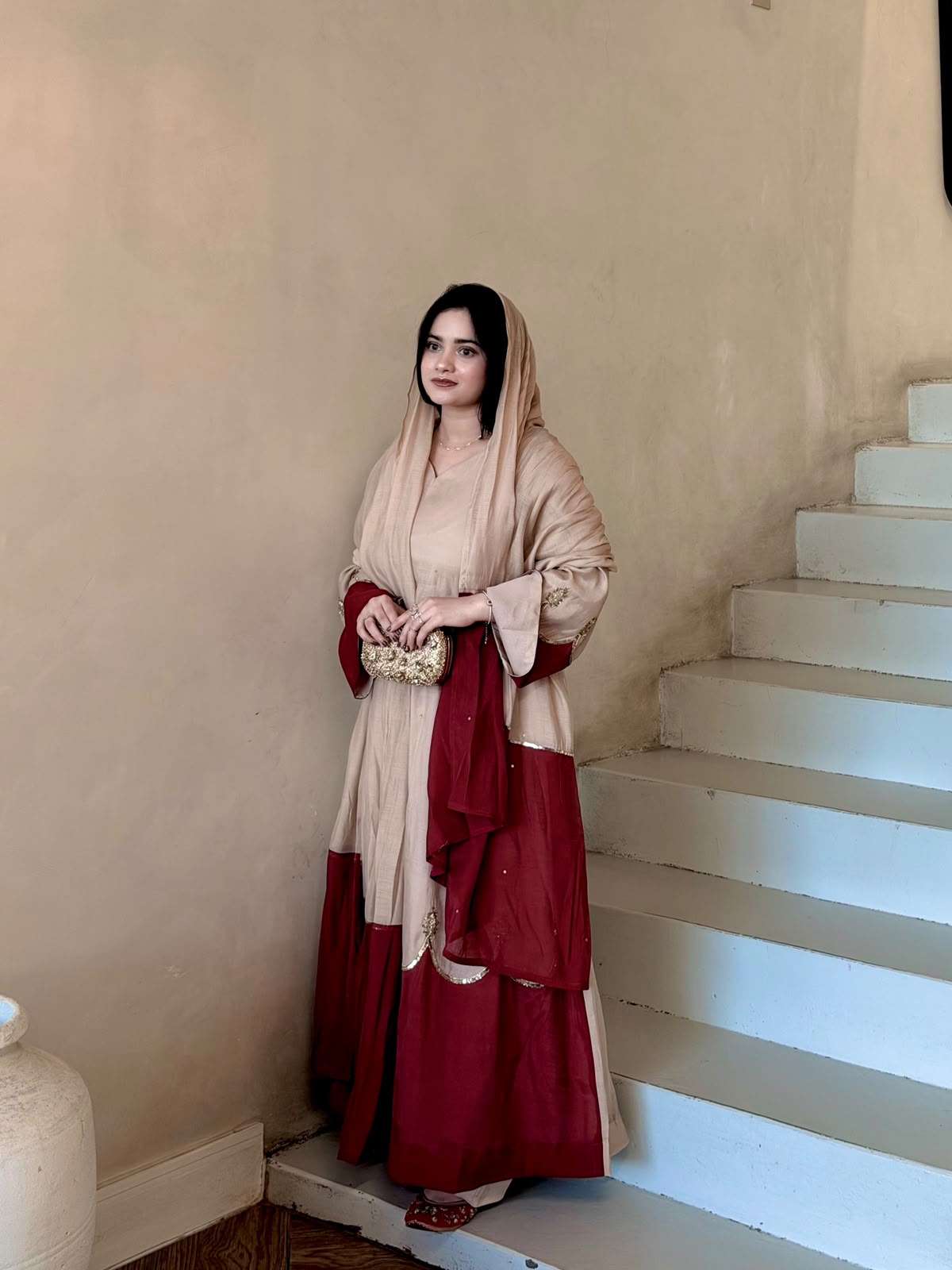 LADY LOOK 056 ROMAN SILK DESIGNER KAFTAN STYLE DRESS PLAZZO AND DUPATTA SET 