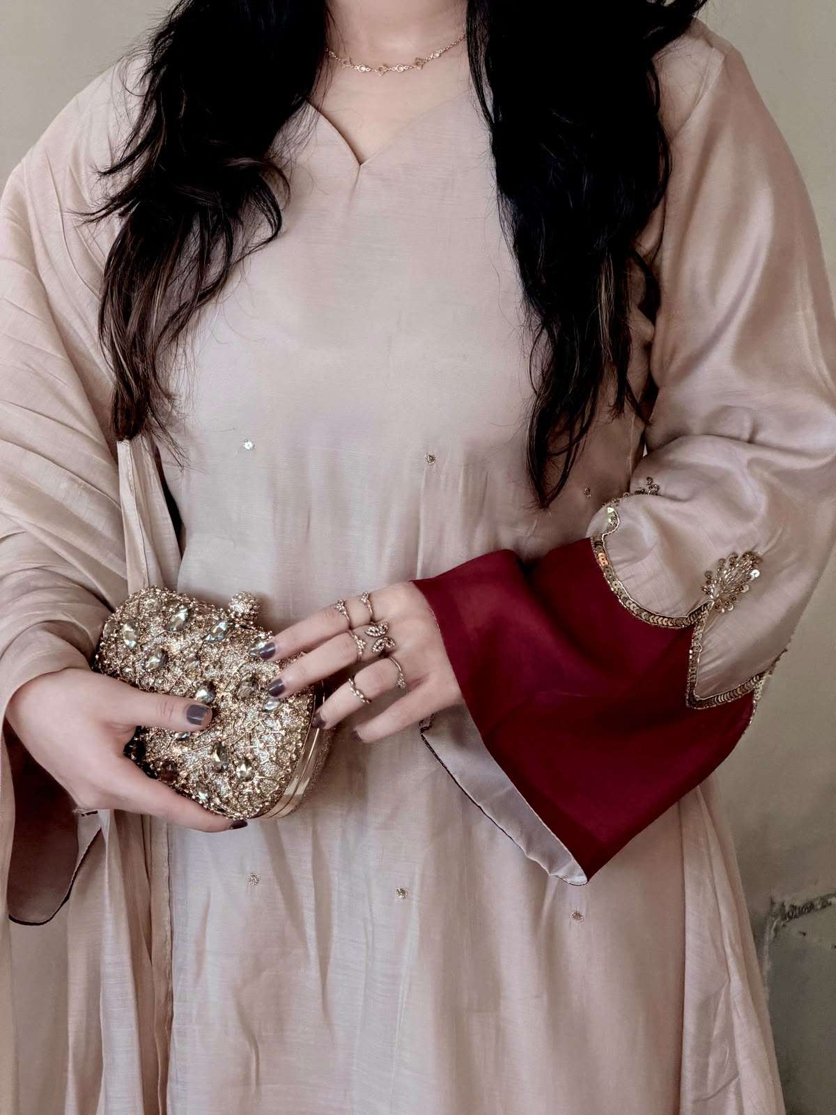LADY LOOK 056 ROMAN SILK DESIGNER KAFTAN STYLE DRESS PLAZZO AND DUPATTA SET 
