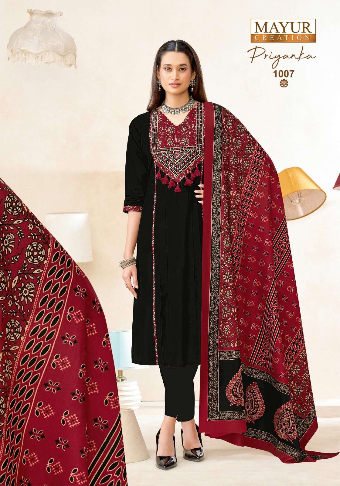 MAYUR CREATION PRIYANKA VOL 1 KUTCHI COTTON READY MADE LADIES SUIT