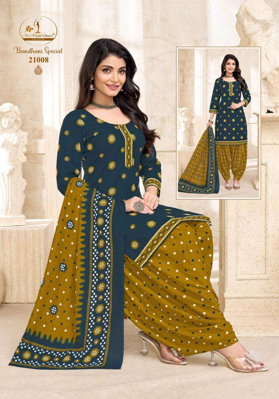 MISS WORLD CHOICE BANDHANI SPECIAL VOL 21 READY MADE COLLECTION 
