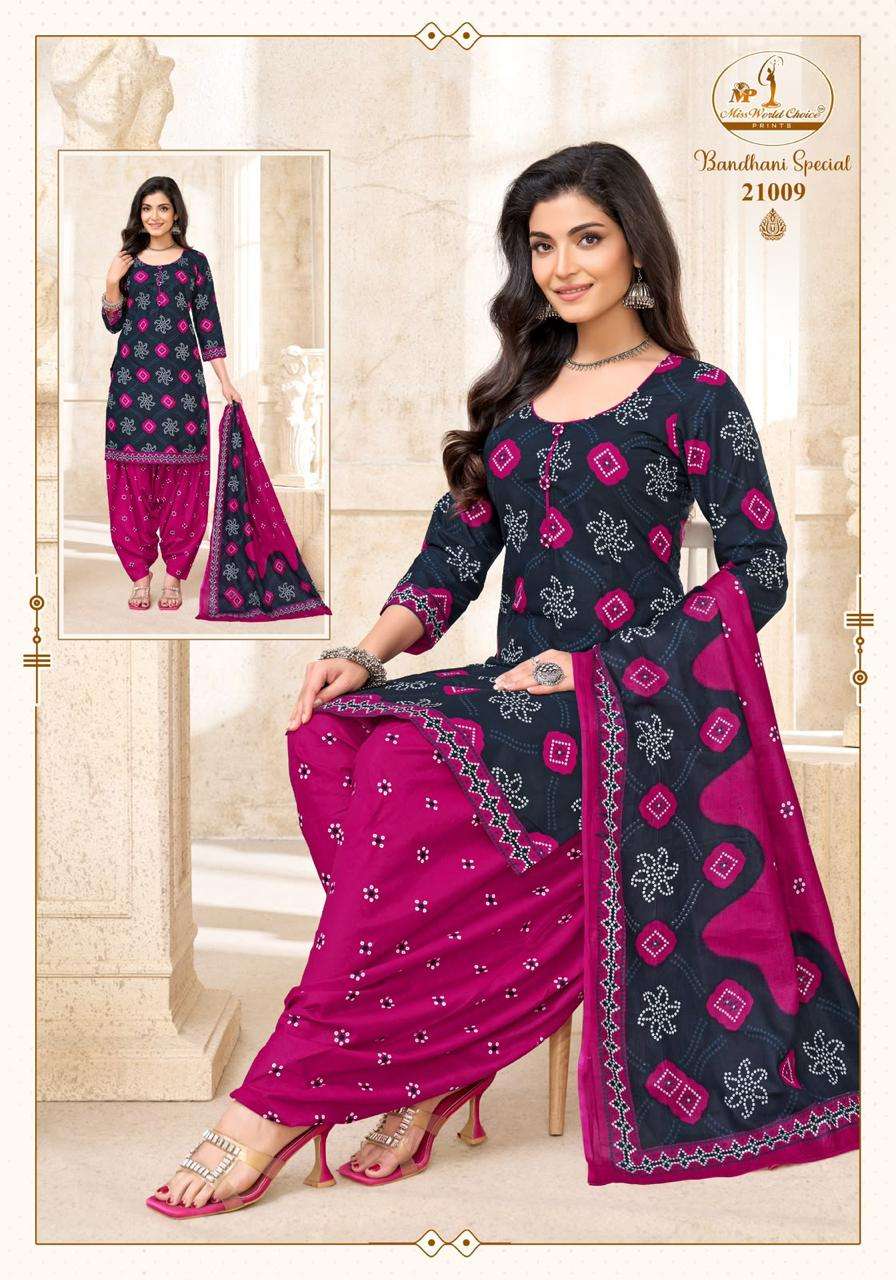 MISS WORLD CHOICE BANDHANI SPECIAL VOL 21 READY MADE COLLECTION 
