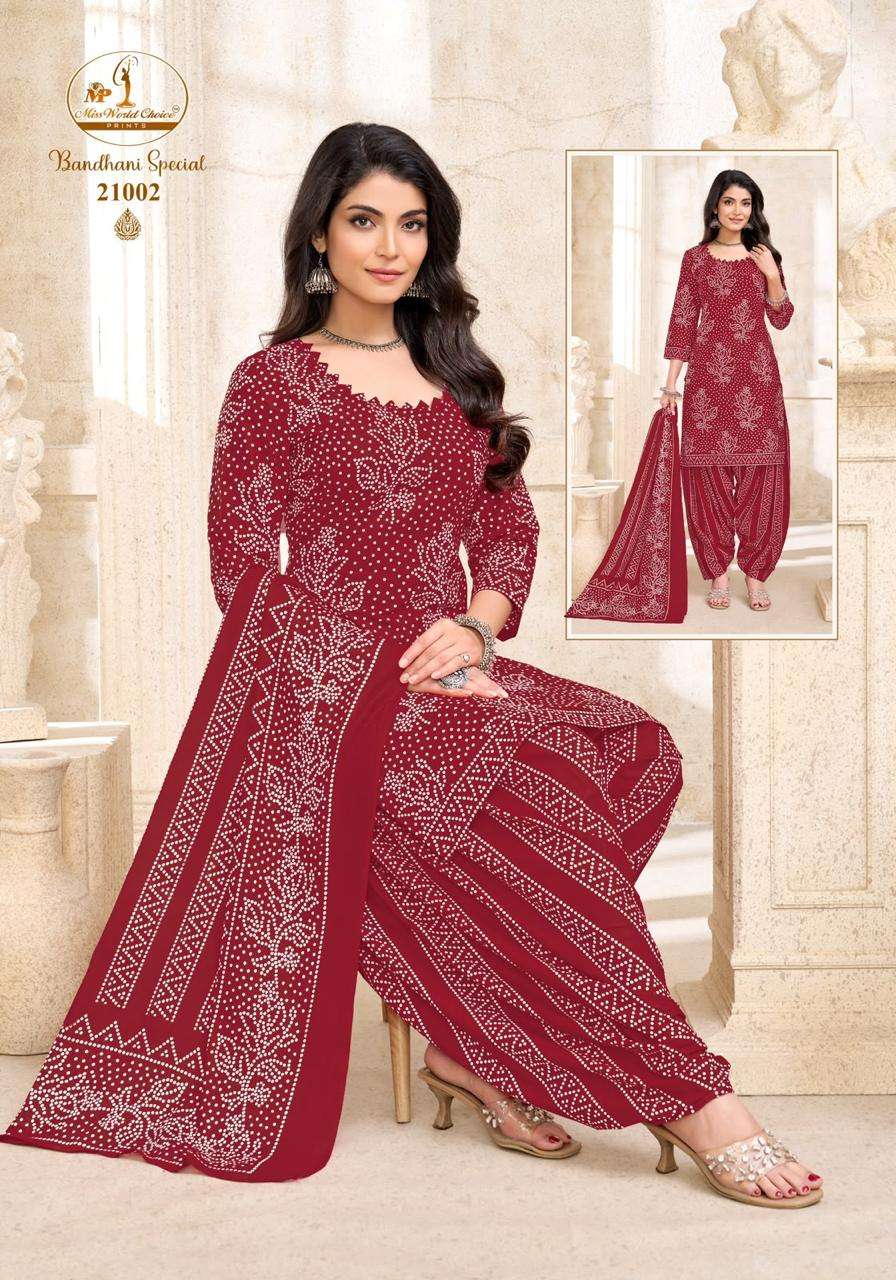 MISS WORLD CHOICE BANDHANI SPECIAL VOL 21 READY MADE COLLECTION 