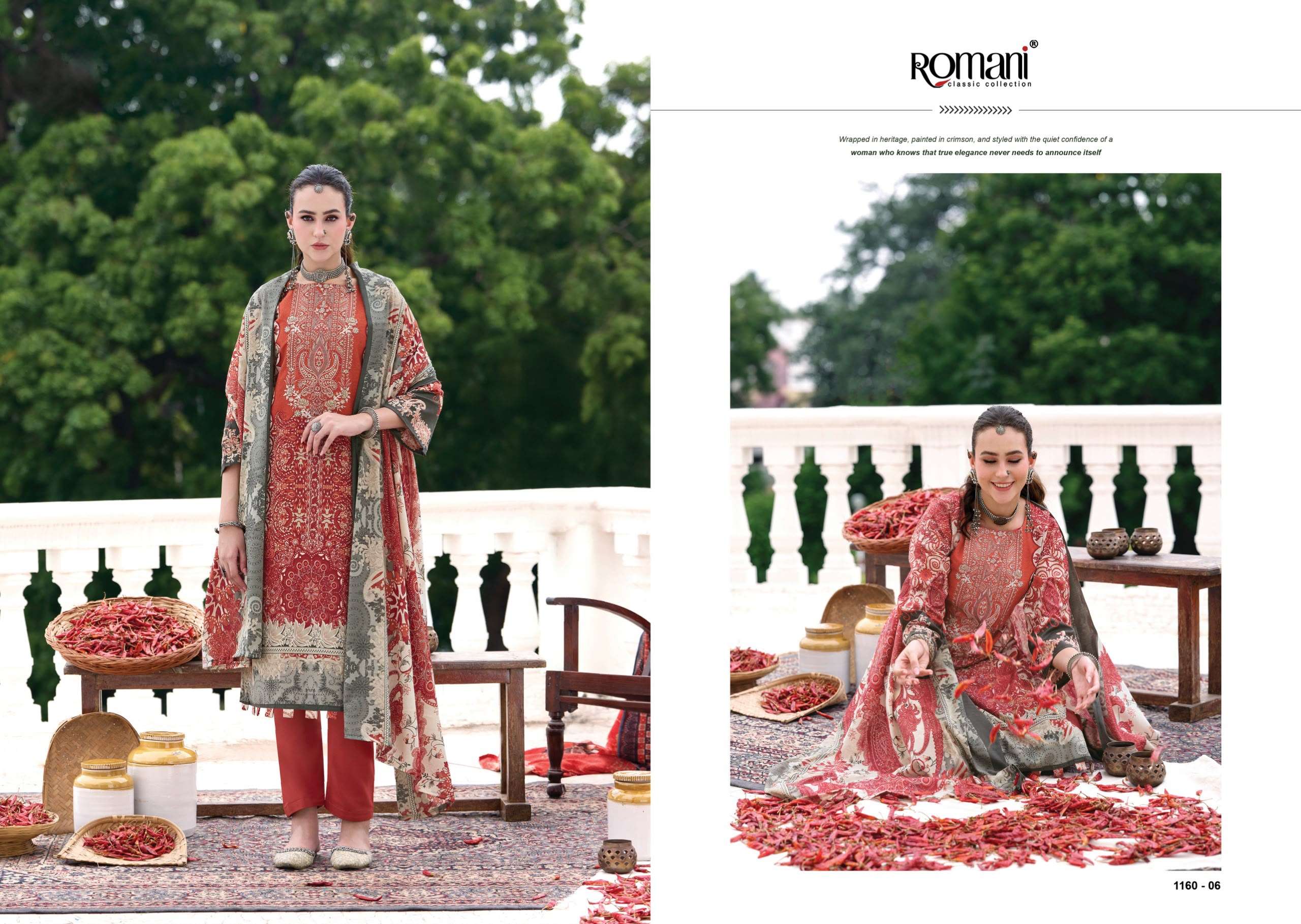 ROMANI AARZU VOL 36 COTTON DIGITAL PRINT WITH FANCY EMBROIDERY WORK SUIT