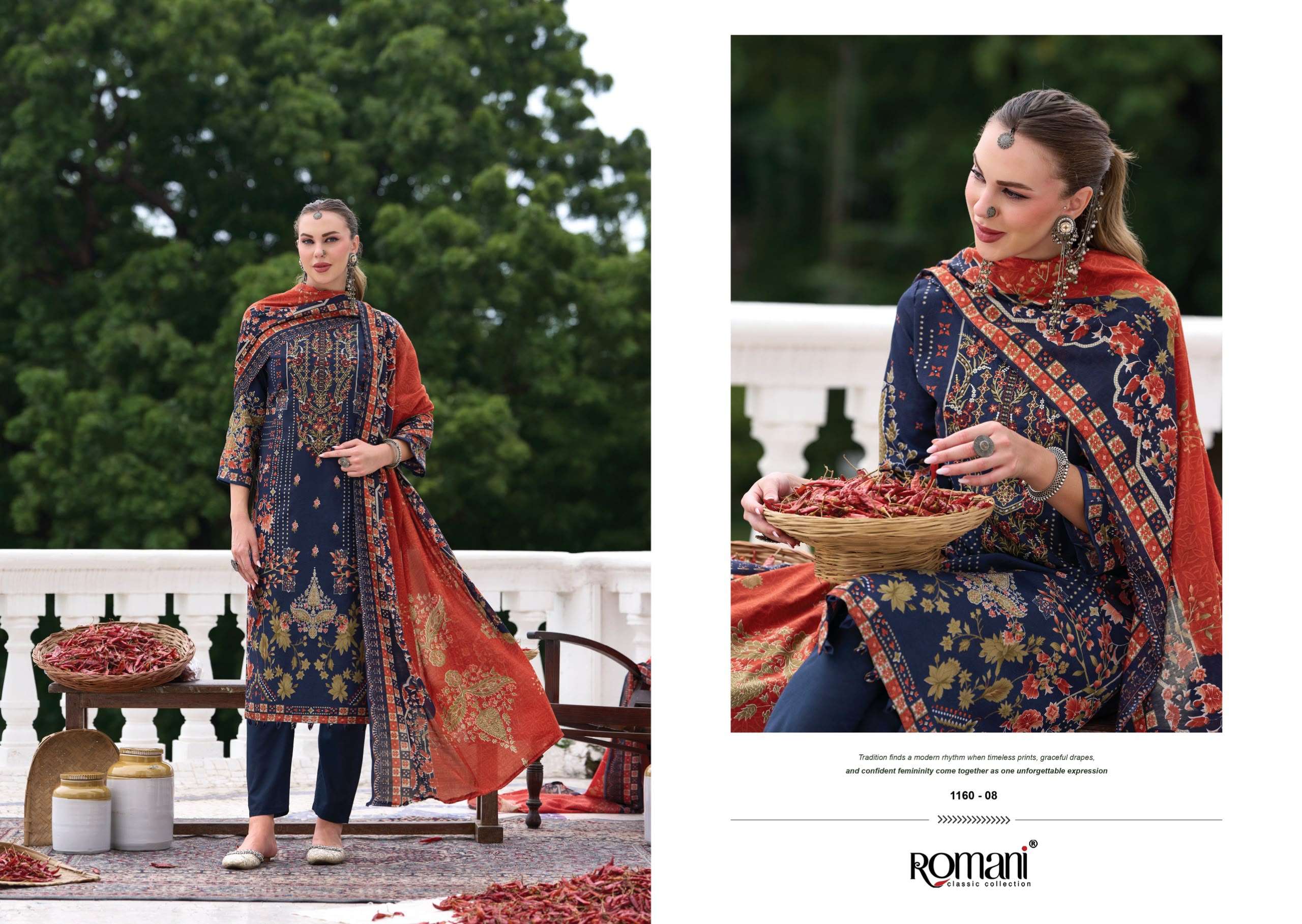 ROMANI AARZU VOL 36 COTTON DIGITAL PRINT WITH FANCY EMBROIDERY WORK SUIT