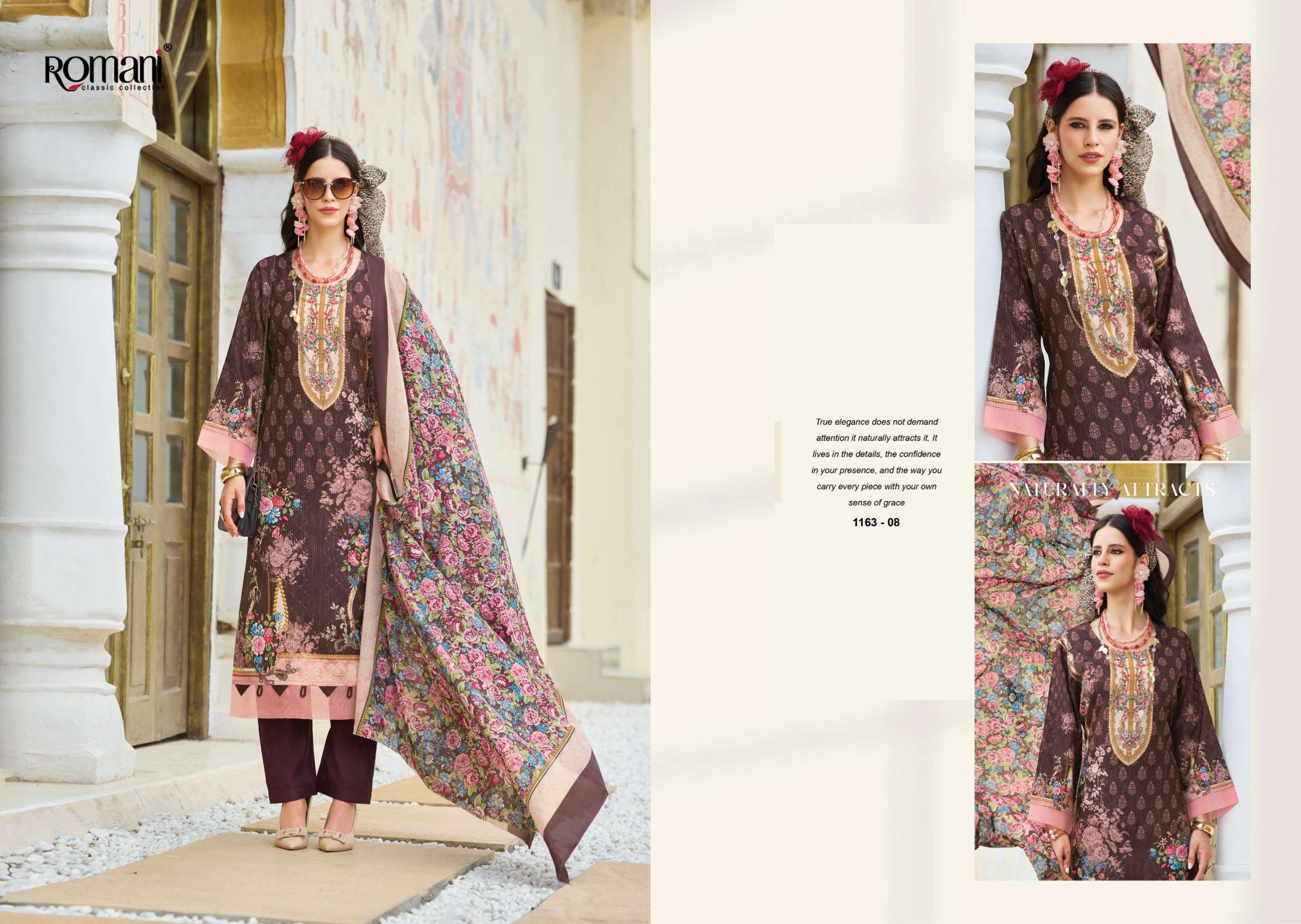 ROMANI NAFISA VOL 3 COTTON DIGITAL PRINTS WITH FANCY WORK SALWAR SUIT