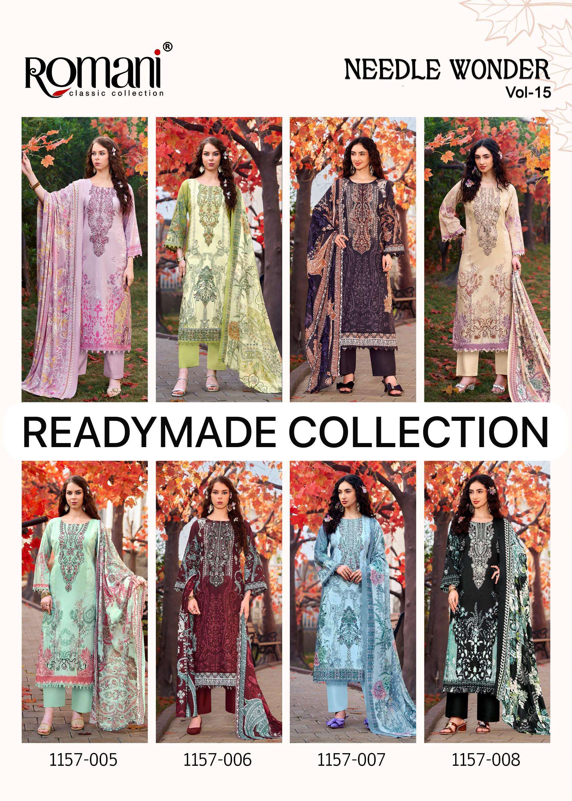 ROMANI NEEDLE WONDER VOL 15 READY MADE COLLECTION 