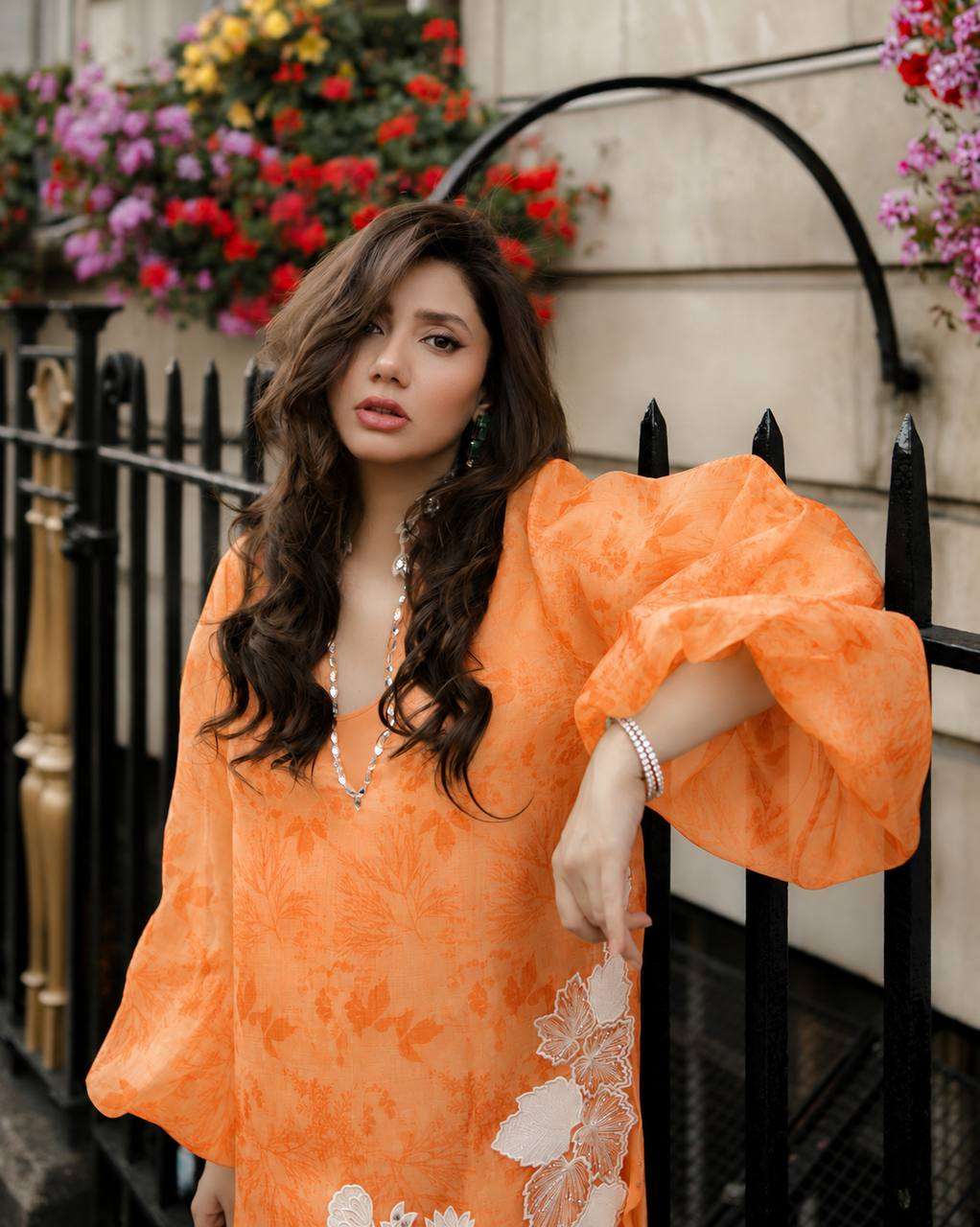 RTC 6054 ORGANZA GORGEOUS LOOK DESIGNER LADIES TOP WITH PENT PAIR 