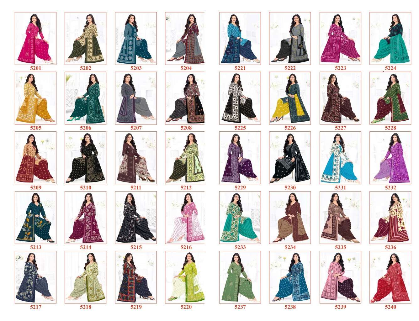 SHREE GANESH HANSIKA VOL 32 COTTON PRINTED PATIYALA SALWAR SUIT 