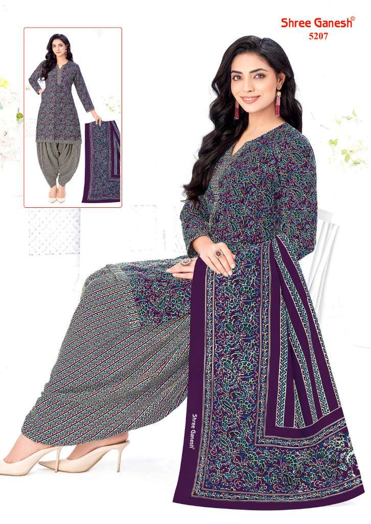 SHREE GANESH HANSIKA VOL 32 COTTON PRINTED PATIYALA SALWAR SUIT 
