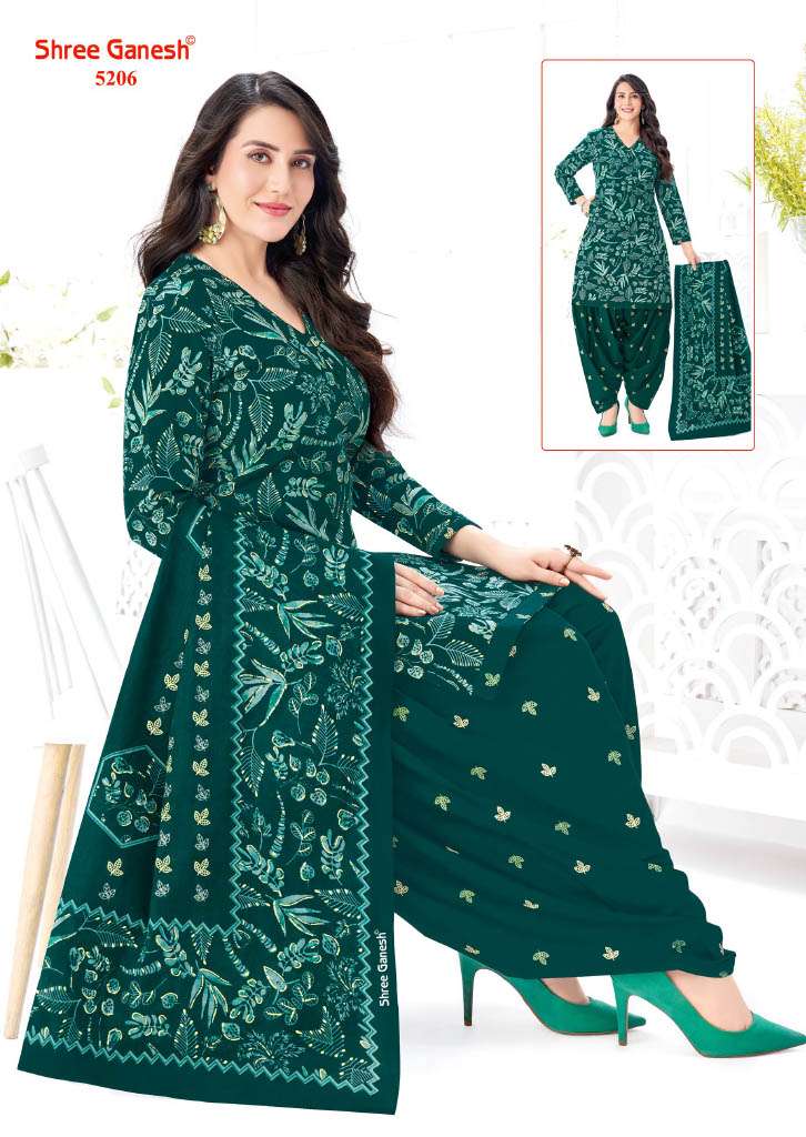SHREE GANESH HANSIKA VOL 32 COTTON PRINTED PATIYALA SALWAR SUIT 