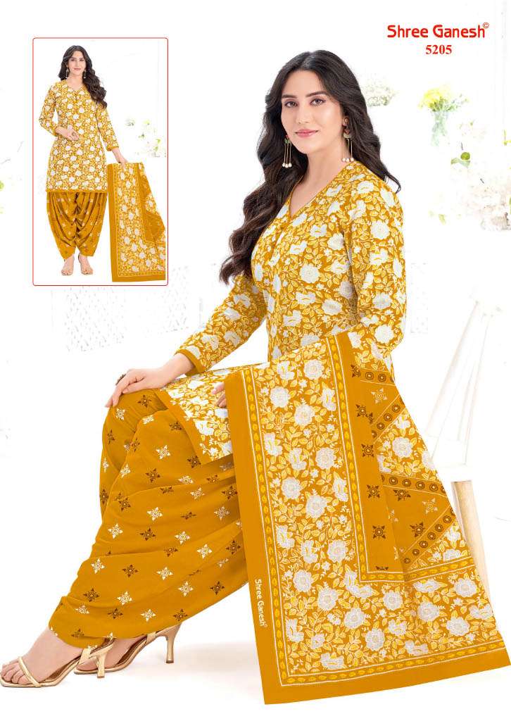 SHREE GANESH HANSIKA VOL 32 COTTON PRINTED PATIYALA SALWAR SUIT 