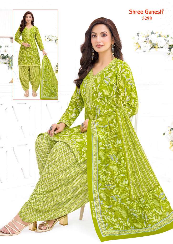 SHREE GANESH HANSIKA VOL 32 COTTON PRINTED PATIYALA SALWAR SUIT 