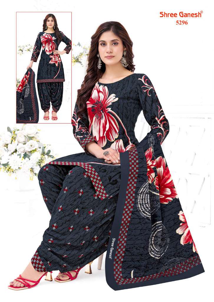 SHREE GANESH HANSIKA VOL 32 COTTON PRINTED PATIYALA SALWAR SUIT 