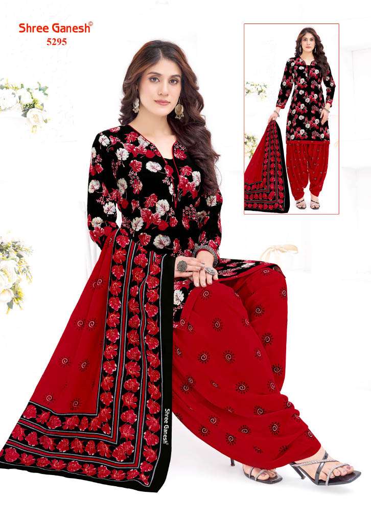SHREE GANESH HANSIKA VOL 32 COTTON PRINTED PATIYALA SALWAR SUIT 