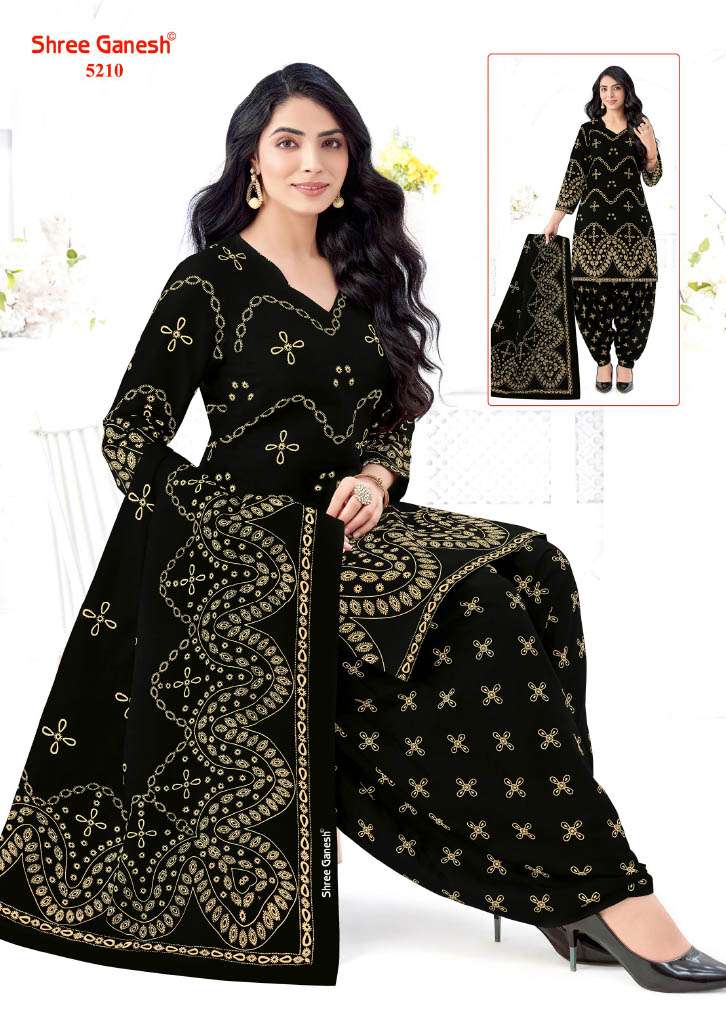 SHREE GANESH HANSIKA VOL 32 COTTON PRINTED PATIYALA SALWAR SUIT 