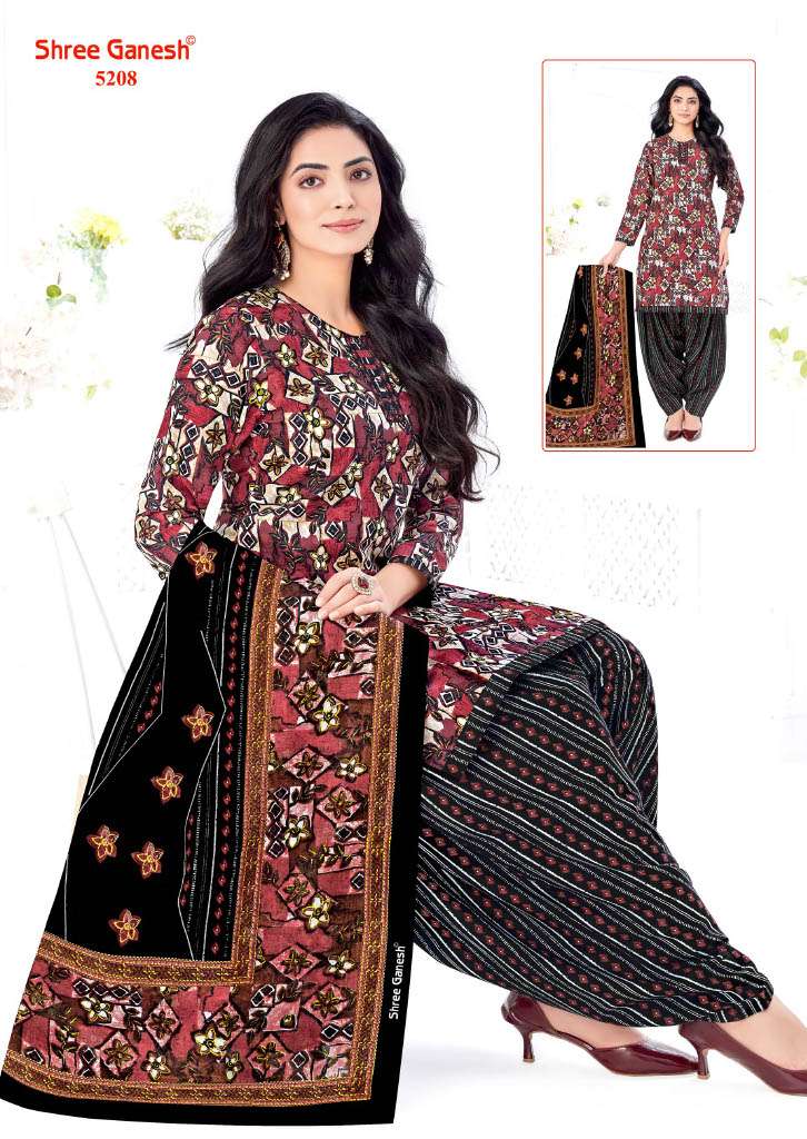 SHREE GANESH HANSIKA VOL 32 COTTON PRINTED PATIYALA SALWAR SUIT 