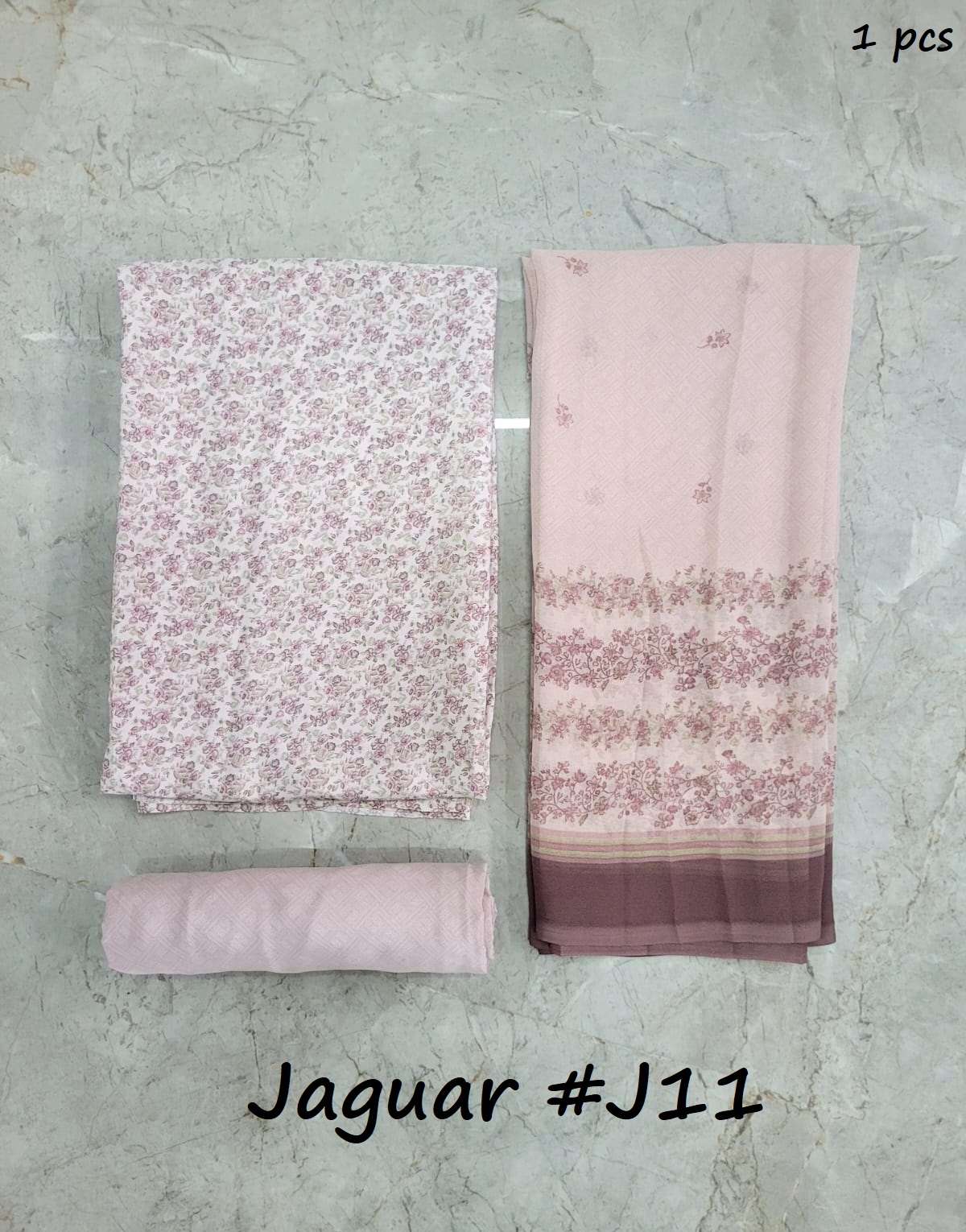 VISHWAM FABRICS JAGUAR VOL 3 CREPE DIGITAL PRINT UNSTITCH DRESS MATERIAL 