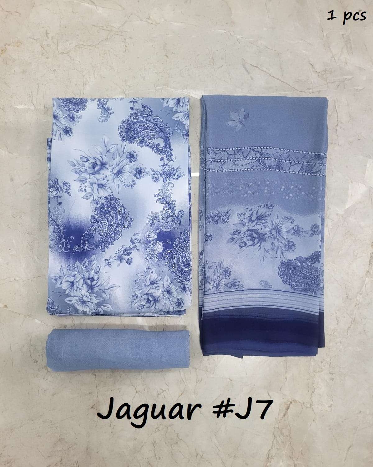 VISHWAM FABRICS JAGUAR VOL 3 CREPE DIGITAL PRINT UNSTITCH DRESS MATERIAL 