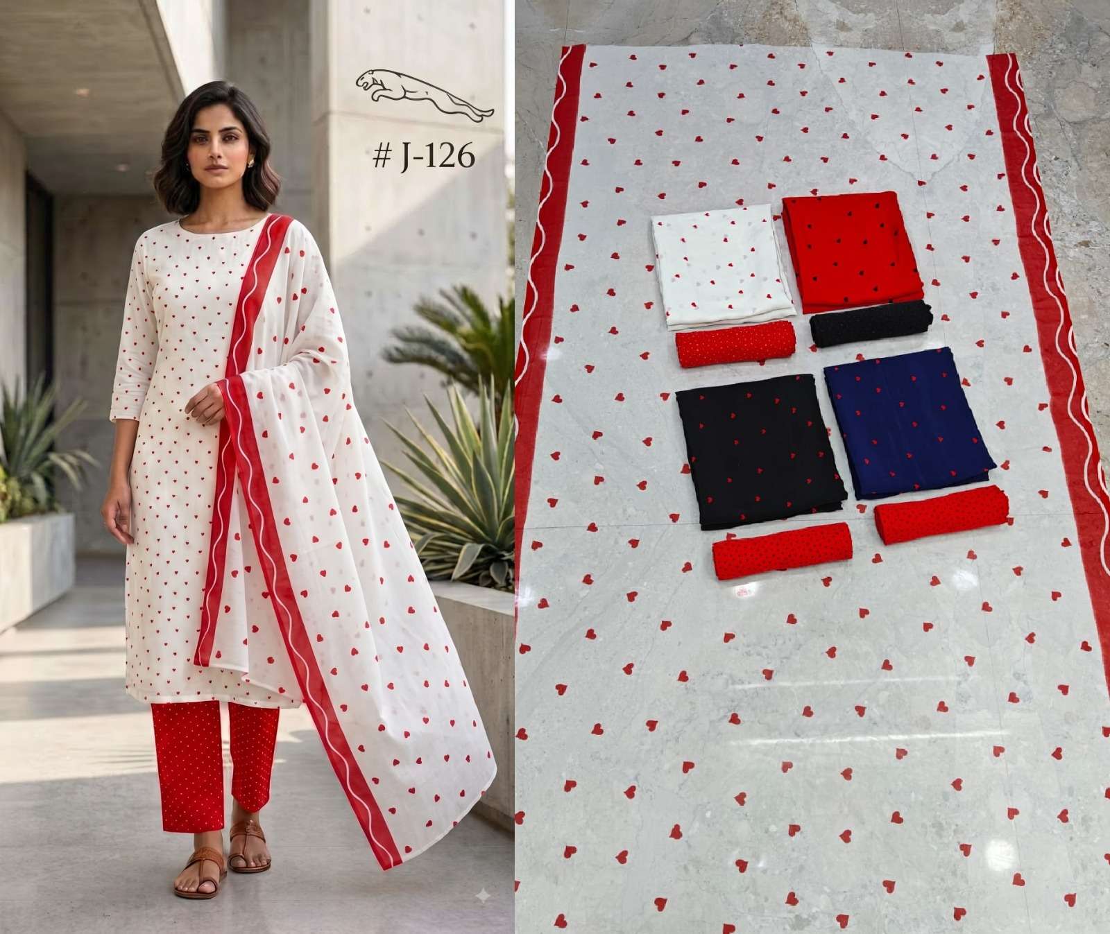 VISHWAM FABRICS JAGUAR VOL 3 CREPE DIGITAL PRINT UNSTITCH DRESS MATERIAL 