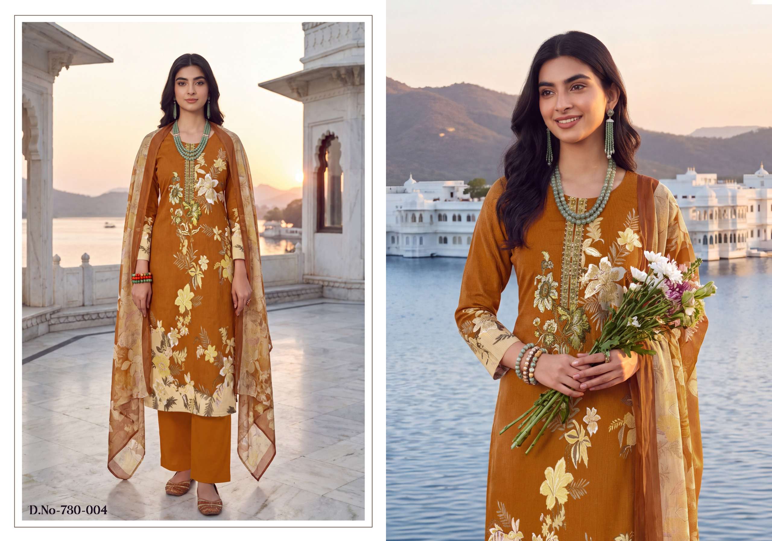 ZULFAT DESIGNER SUITS FAIZA JAM COTTON PRINT WITH FANCY EMBROIDERY WORK SUIT