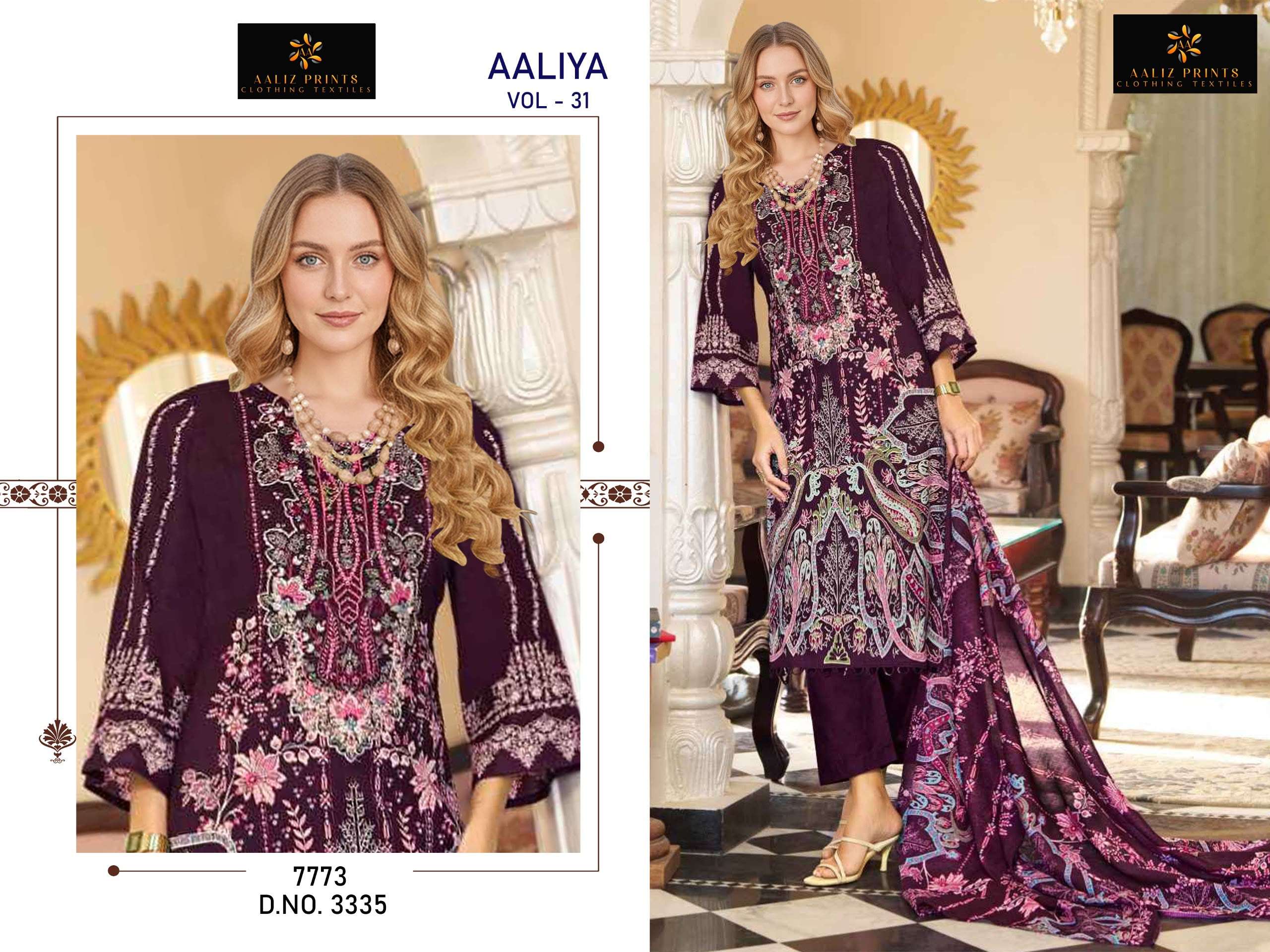 AALIZ PRINTS AALIYA VOL 31 READY MADE COLLECTION 