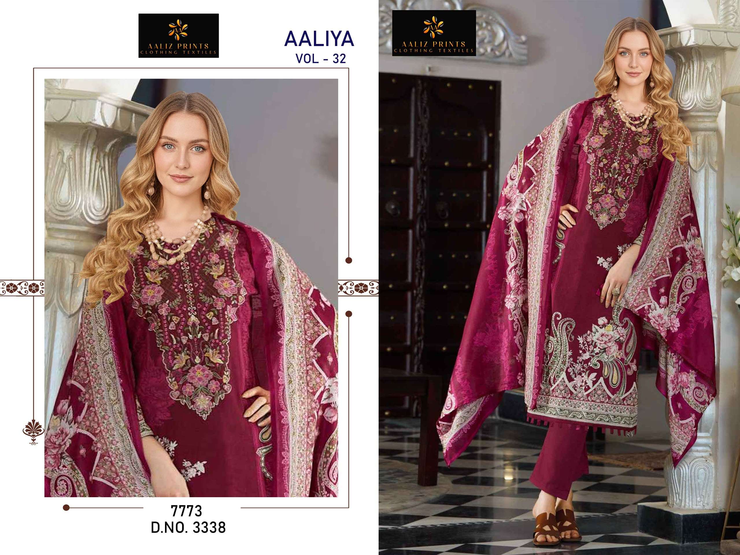 AALIZ PRINTS AALIYA VOL 32 READY MADE COLLECTION 
