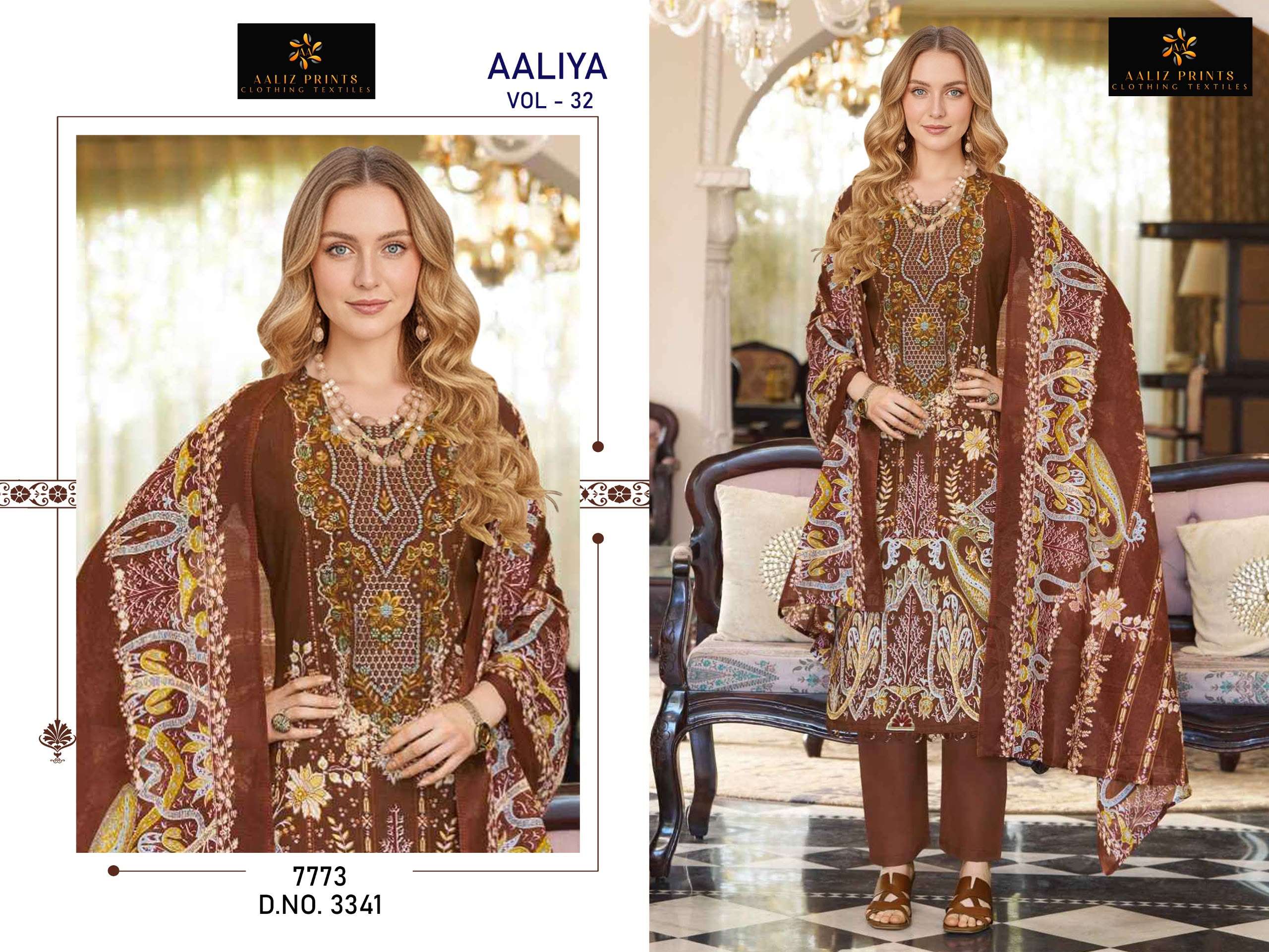 AALIZ PRINTS AALIYA VOL 32 READY MADE COLLECTION 