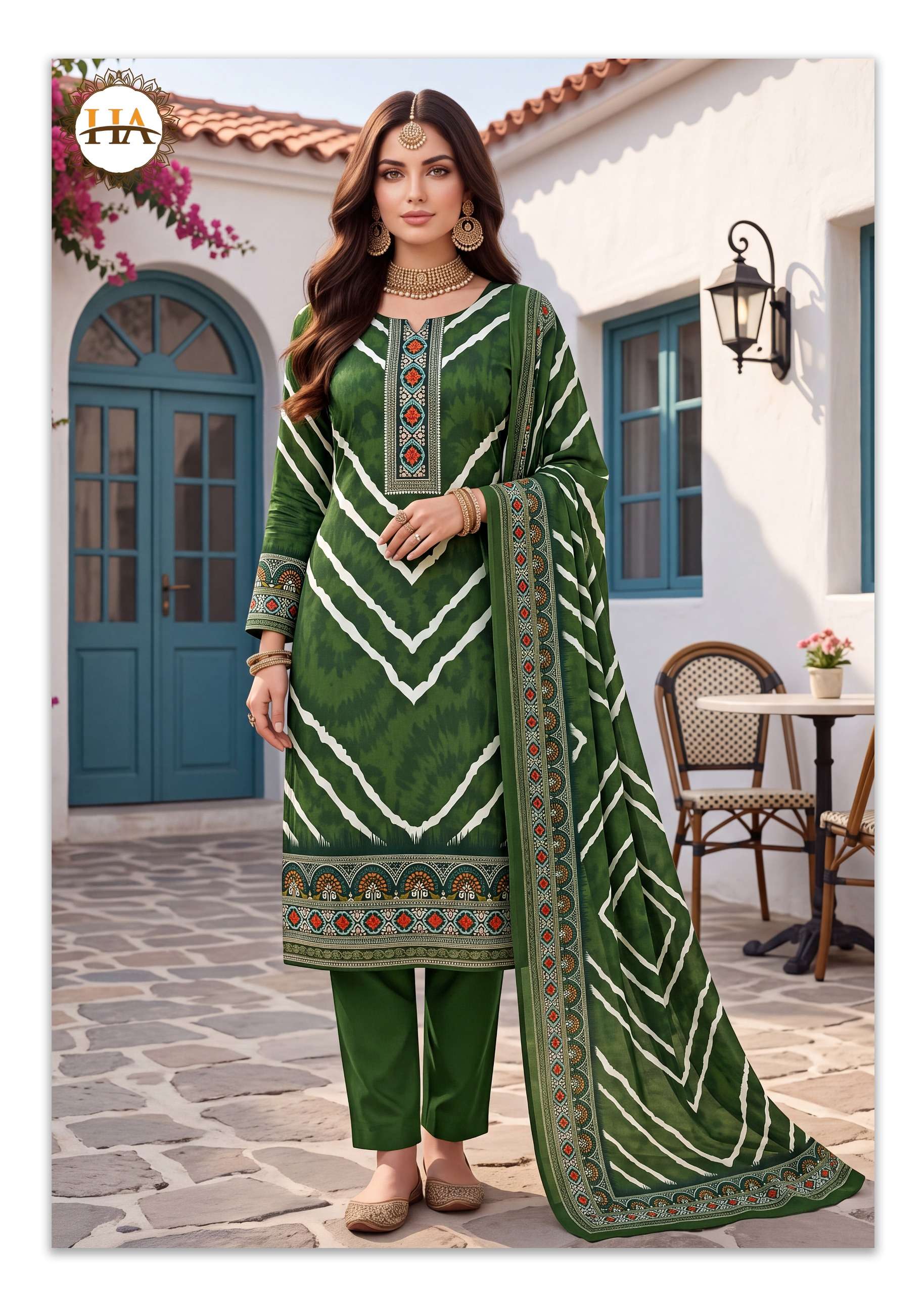 ALOK SUITS GULRIZA PASHMINA DIGITAL PRINT WITH SWAROVSKI WORK SUIT