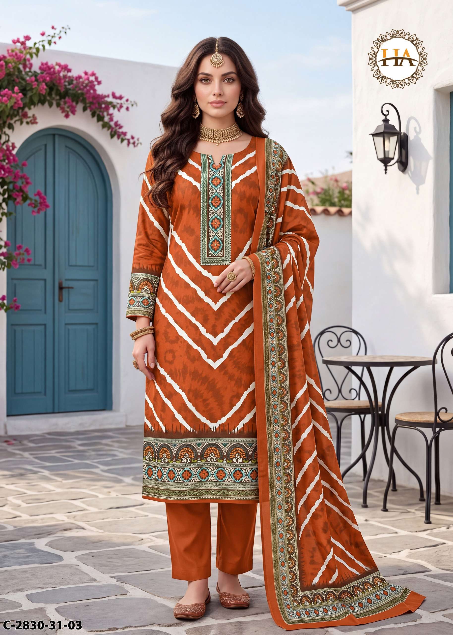 ALOK SUITS GULRIZA PASHMINA DIGITAL PRINT WITH SWAROVSKI WORK SUIT