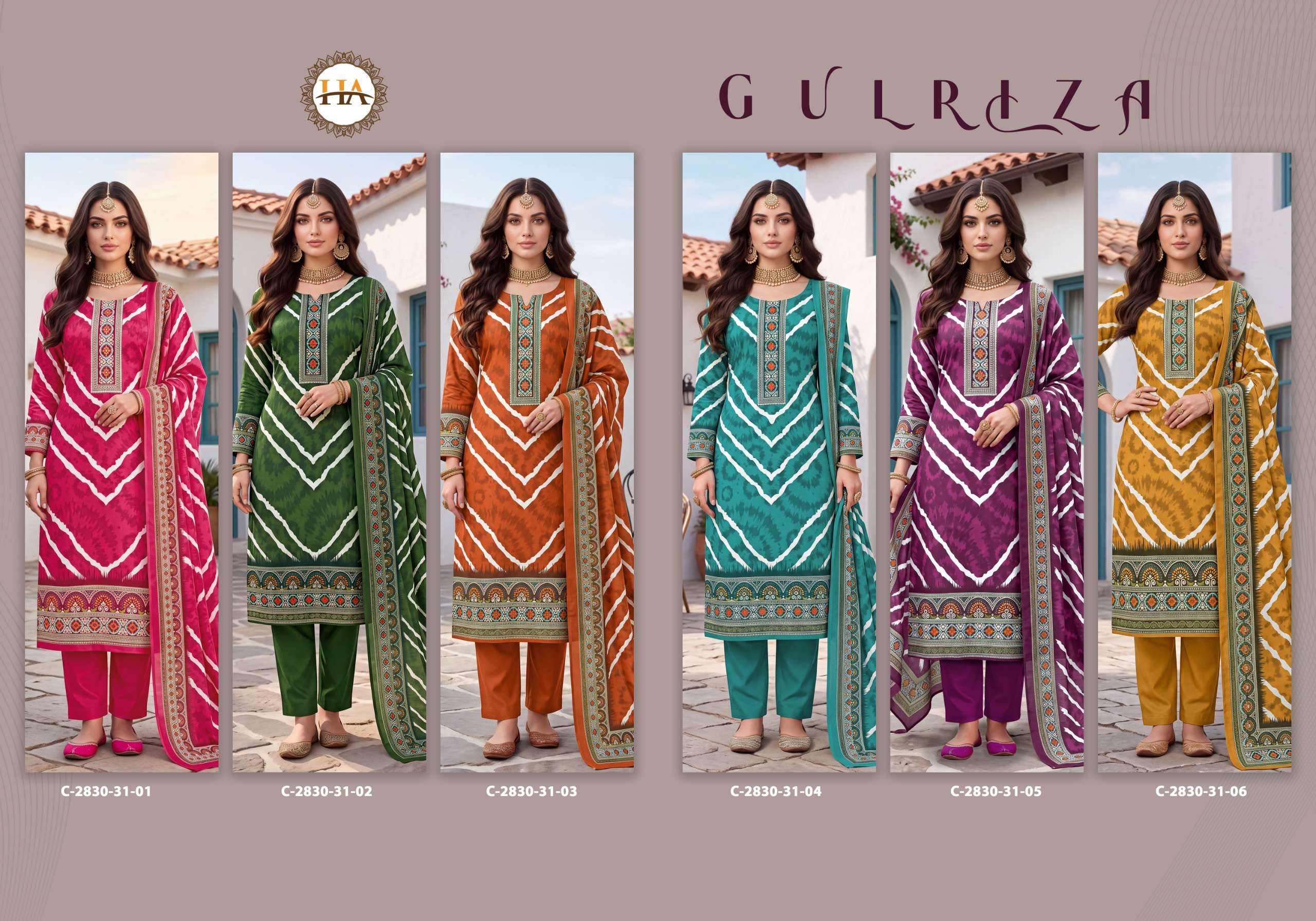 ALOK SUITS GULRIZA PASHMINA DIGITAL PRINT WITH SWAROVSKI WORK SUIT