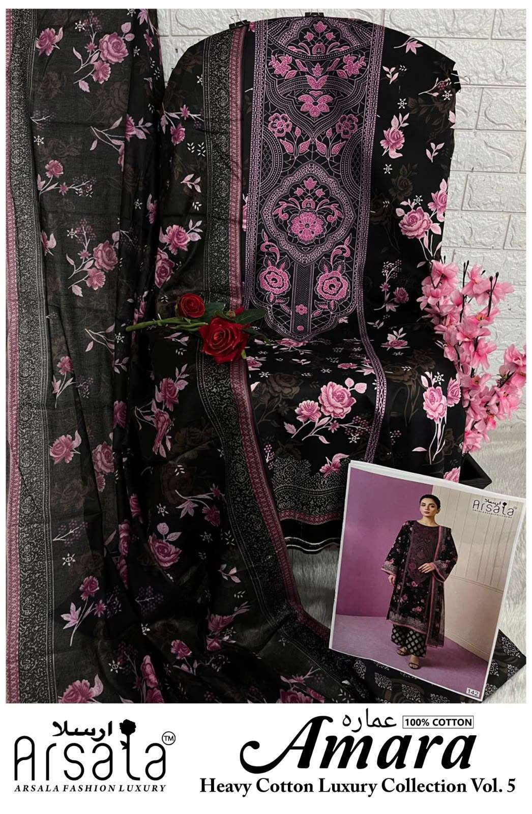 ARSALA FASHION LUXURY AMARA HEAVY COTTON LUXURY COLLECTION VOL 5