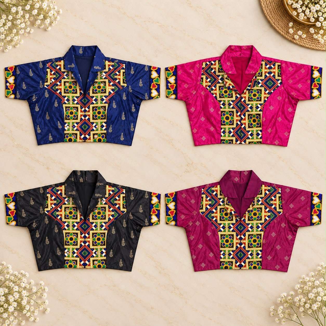 BANDHANI PALACE READY MADE BLOUSE COLLECTION 