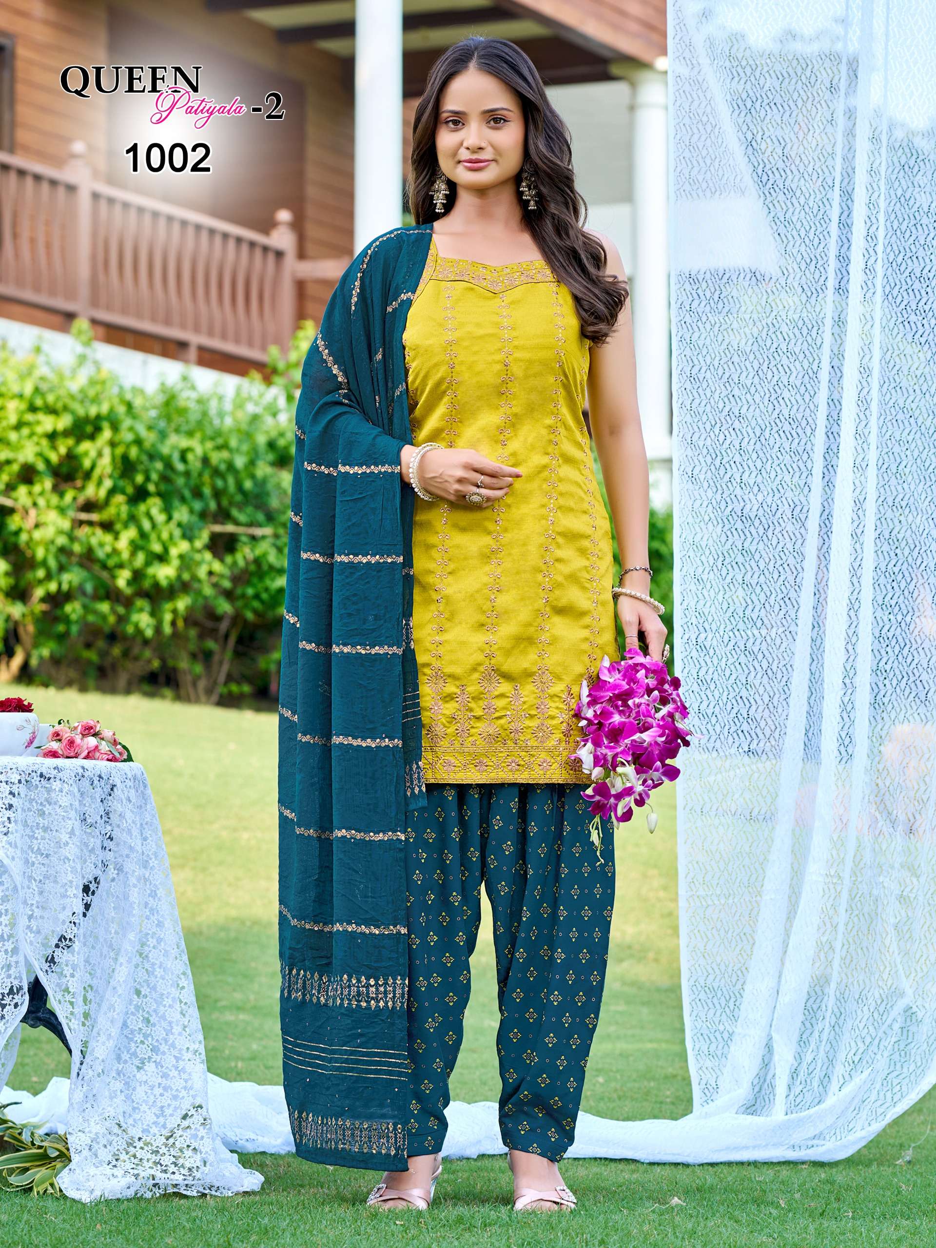 BANWERY FASHION QUEEN PATIYALA VOL 2 FANCY DESIGNER WORKED FUNCTION WEAR LADIES SUIT